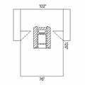 Halyard Laparoscopic / Cholecystectomy Abdominal Drape, 102 x 72 x 120 Inch 89225