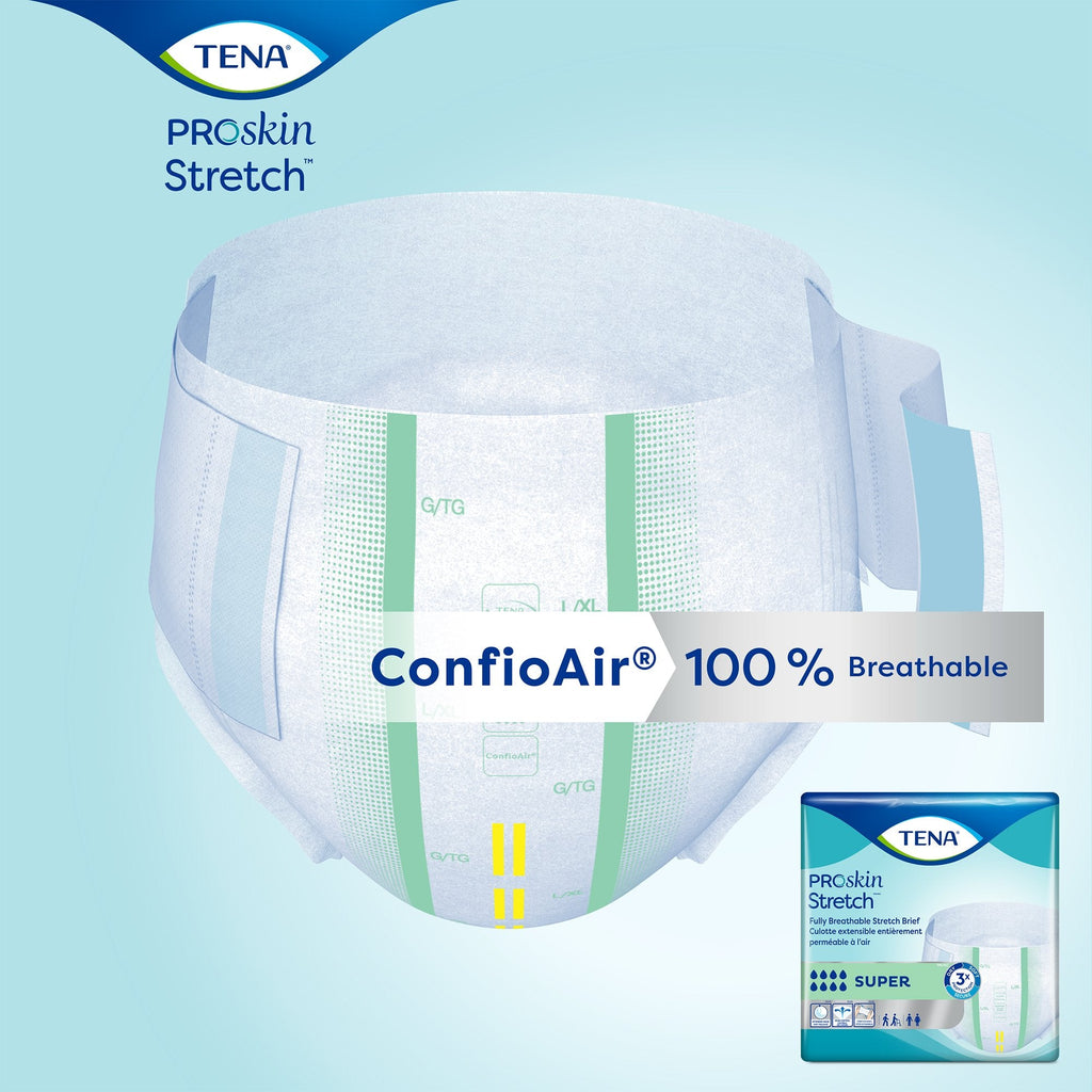 Tena® ProSkin Stretch™ Super Incontinence Brief, Medium 67902