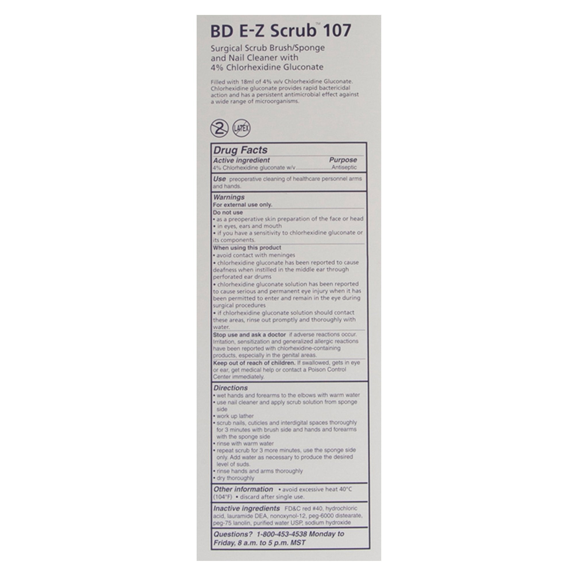 E-Z Scrub™ Red Impregnated Scrub Brush 371073