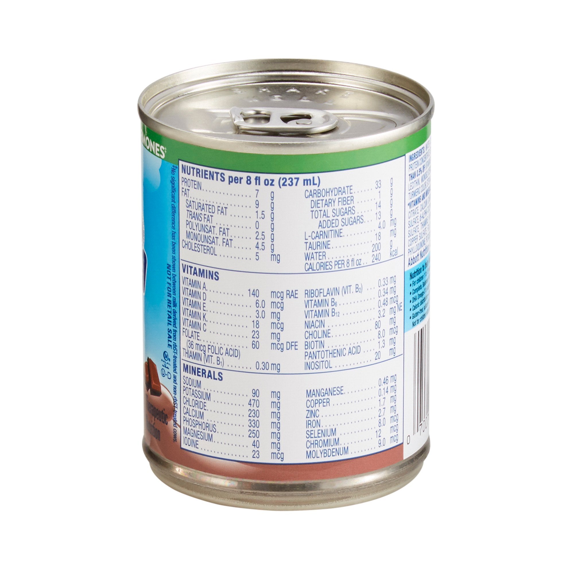 PediaSure® Grow & Gain Therapeutic Nutrition, Chocolate, 8-ounce can 67523