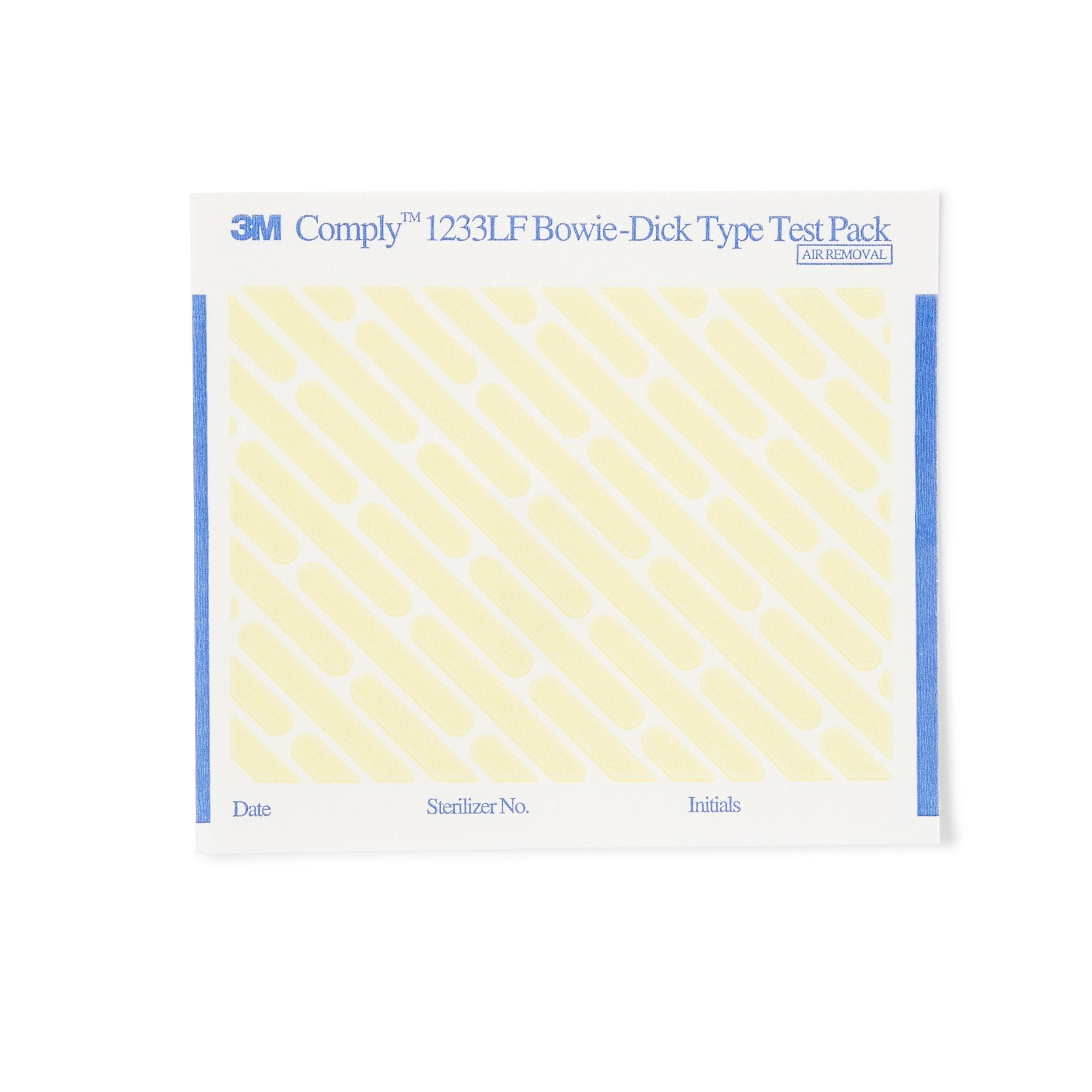 3M™ Comply™ Sterilization Bowie-Dick Test Pack, Type 2, Steam, 270° – 273° F 1233LF