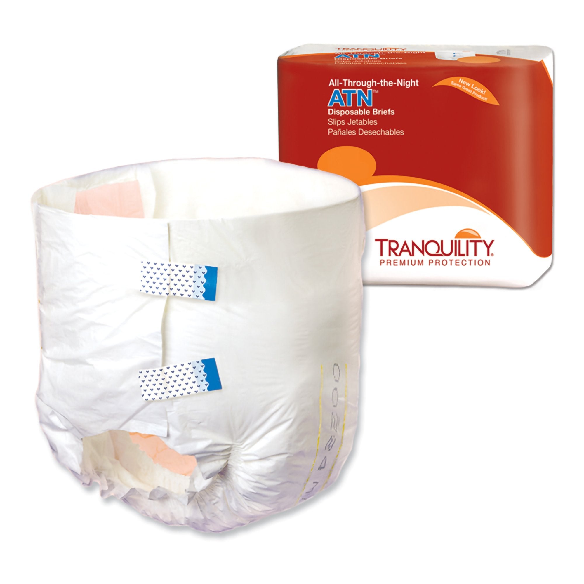 Tranquility® ATN Maximum Protection Incontinence Brief, Small 2184