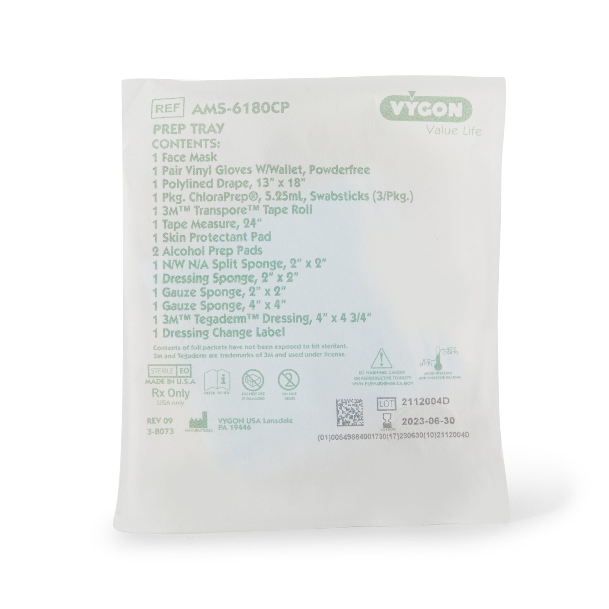 ChloraPrep® Prep Tray AMS-6180CP