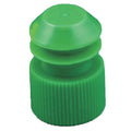 McKesson Tube Closure Polyethylene Flanged Plug Cap Green 16 mm For Use with 16 mm Blood Drawing Tubes, Glass Test Tubes, Plastic Culture Tubes NonSterile 177-116152G