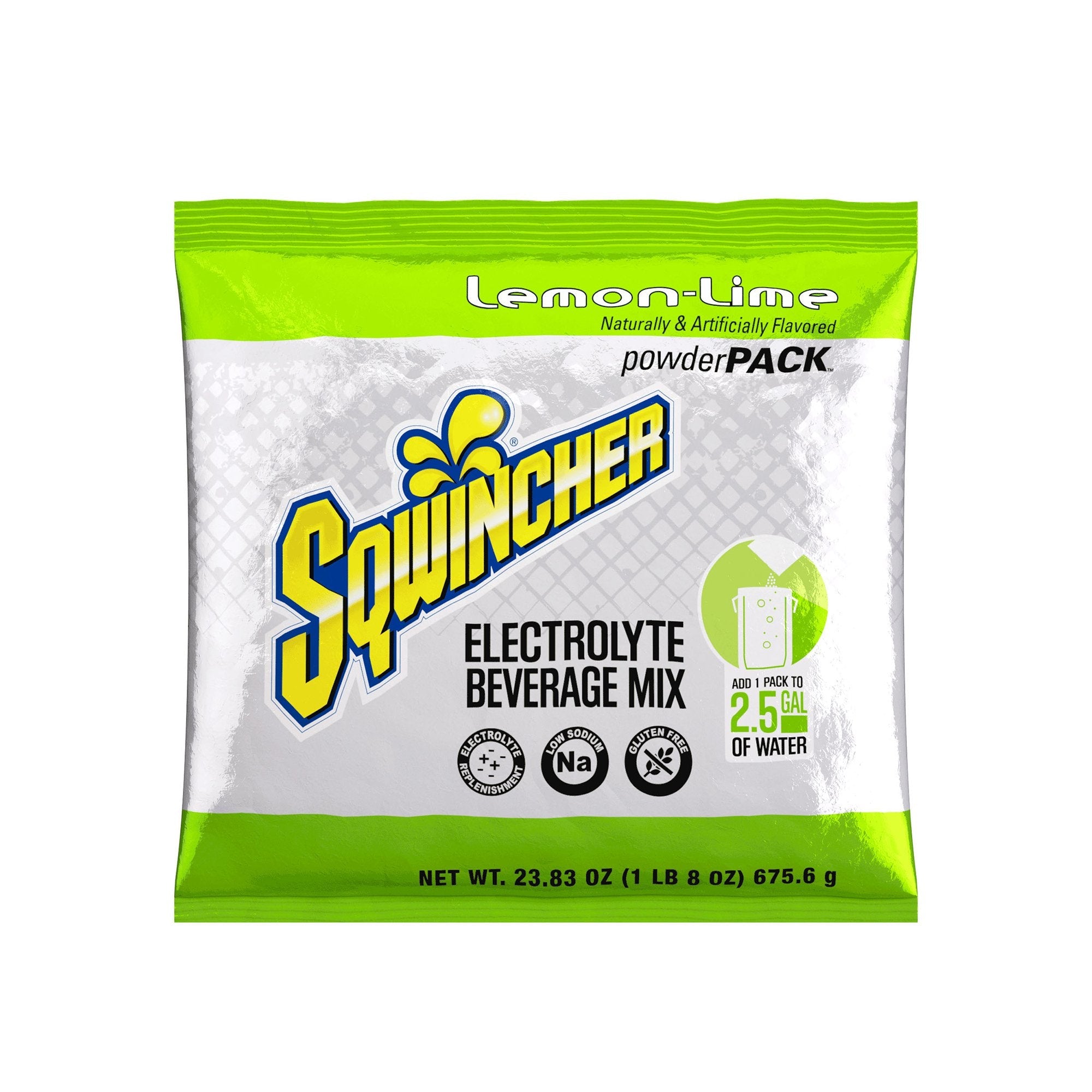 Sqwincher® Powder Pack® Lemon-Lime Electrolyte Replenishment Drink Mix 159016043