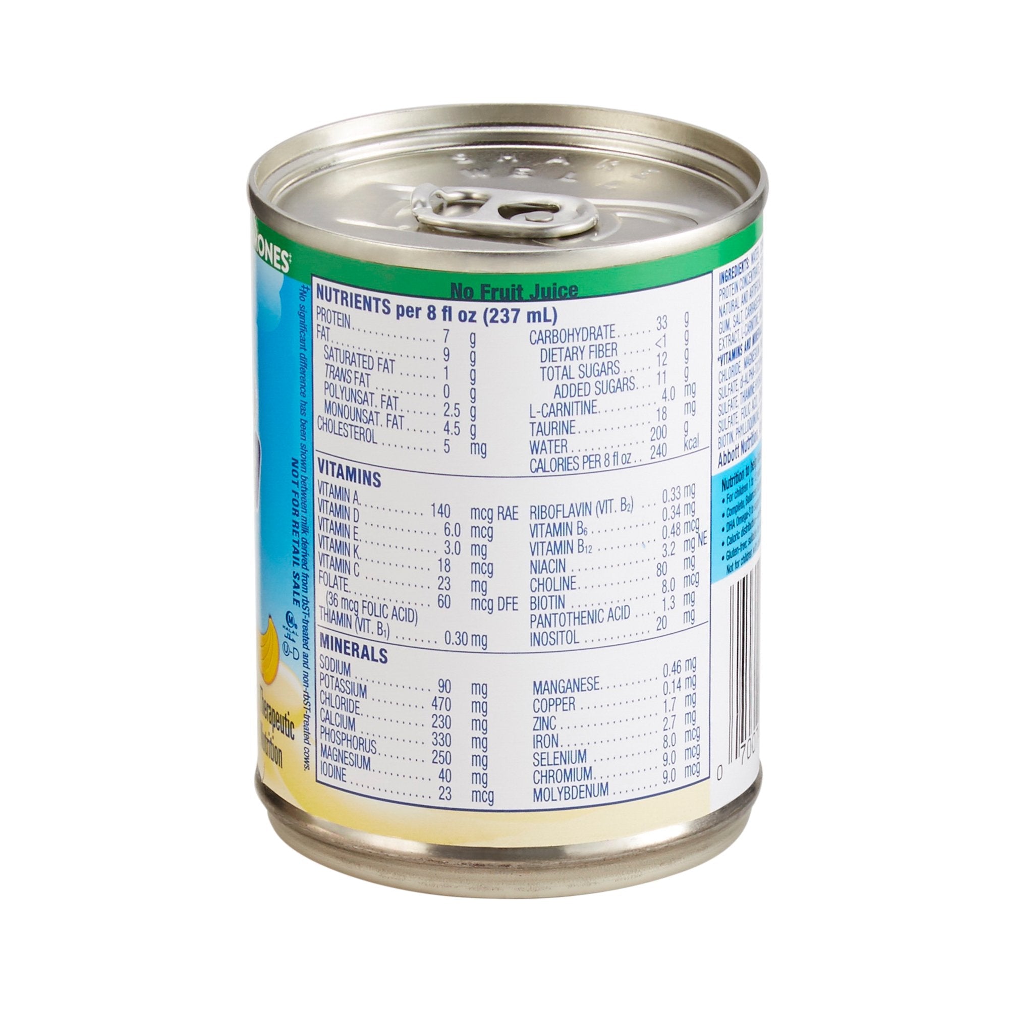 PediaSure® Grow & Gain Therapeutic Nutrition, Banana, 8-ounce can 67527