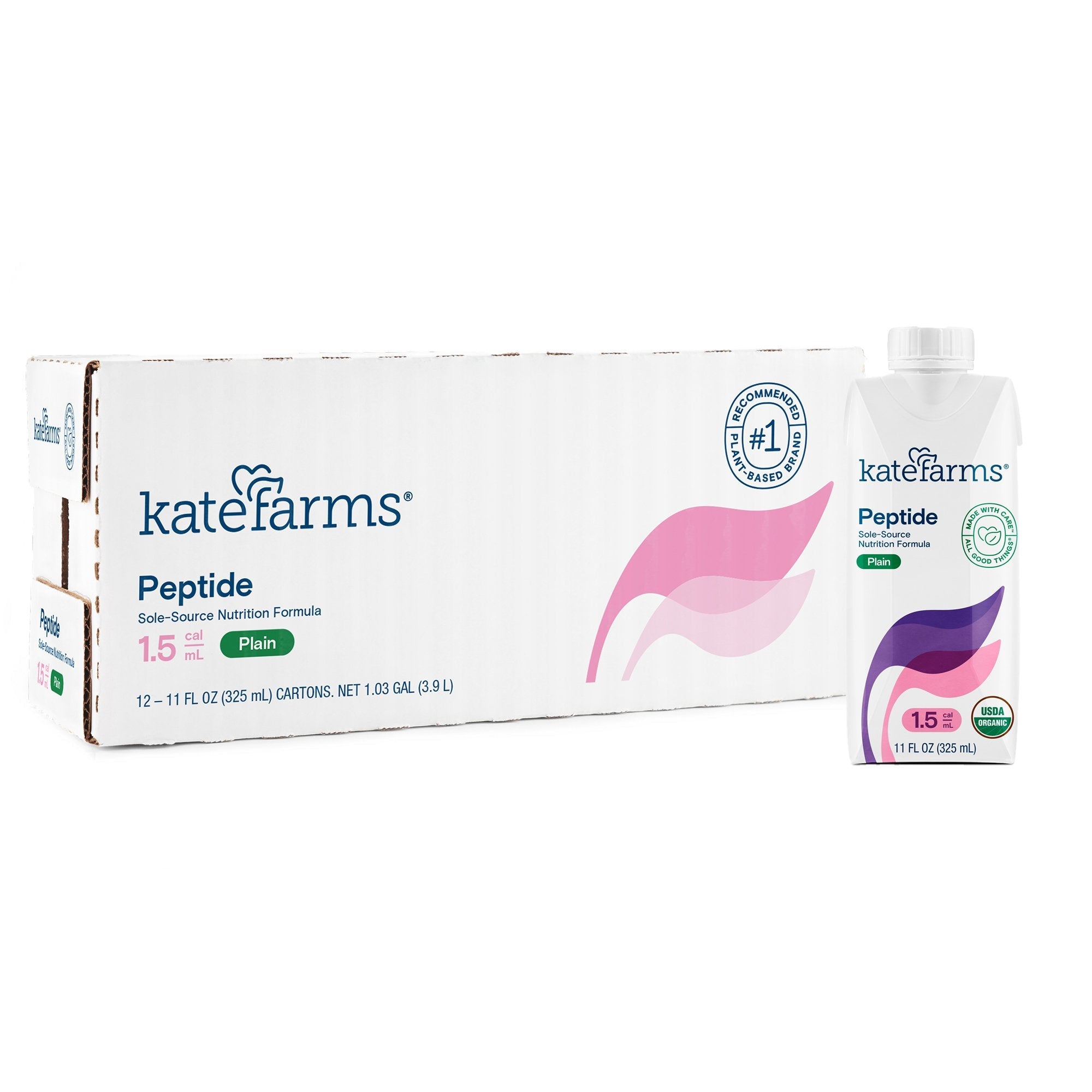 Kate Farms® Standard 1.5 Sole-Source Nutrition Formula, 11-ounce carton 851823006379