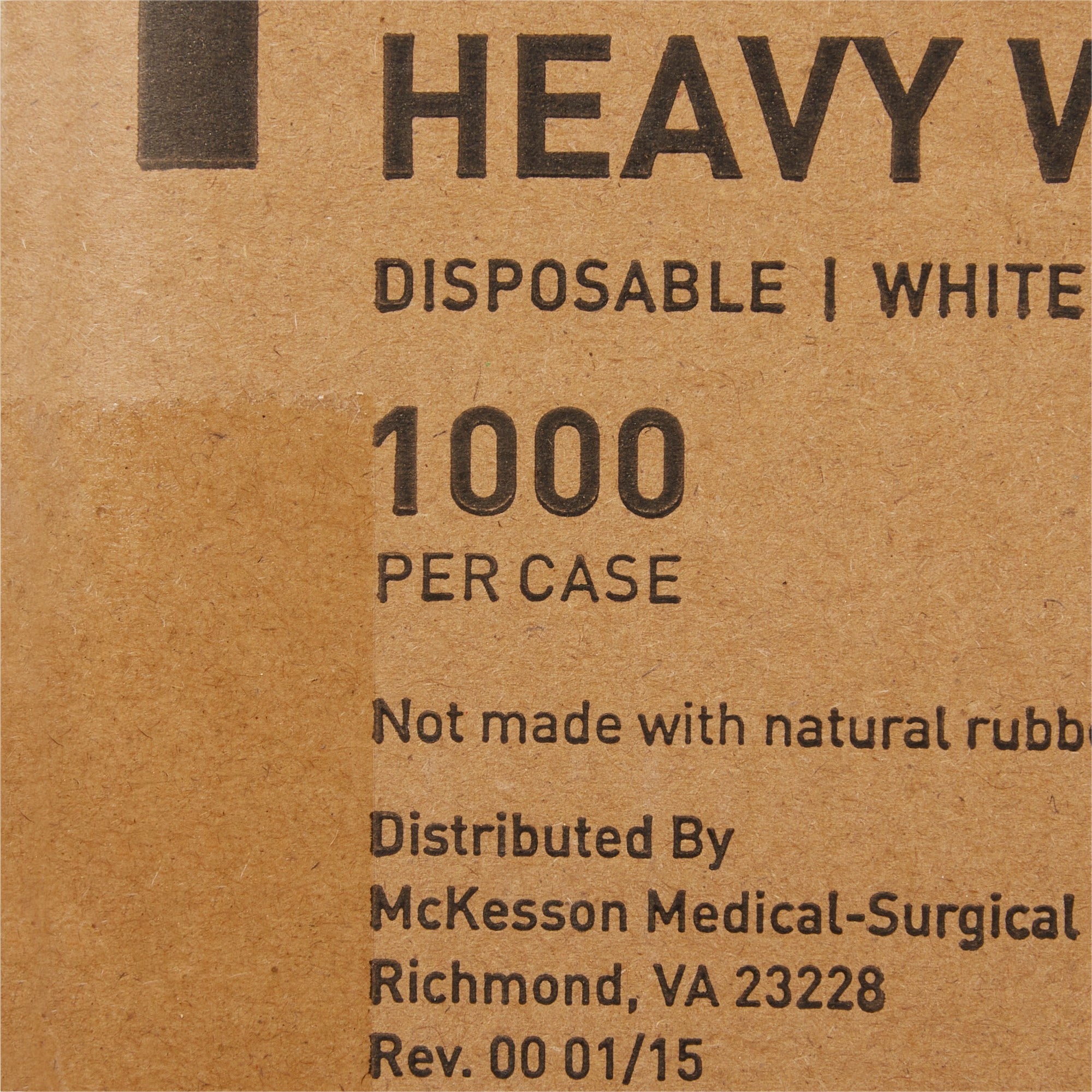 McKesson Polypropylene Fork, White 16-9000