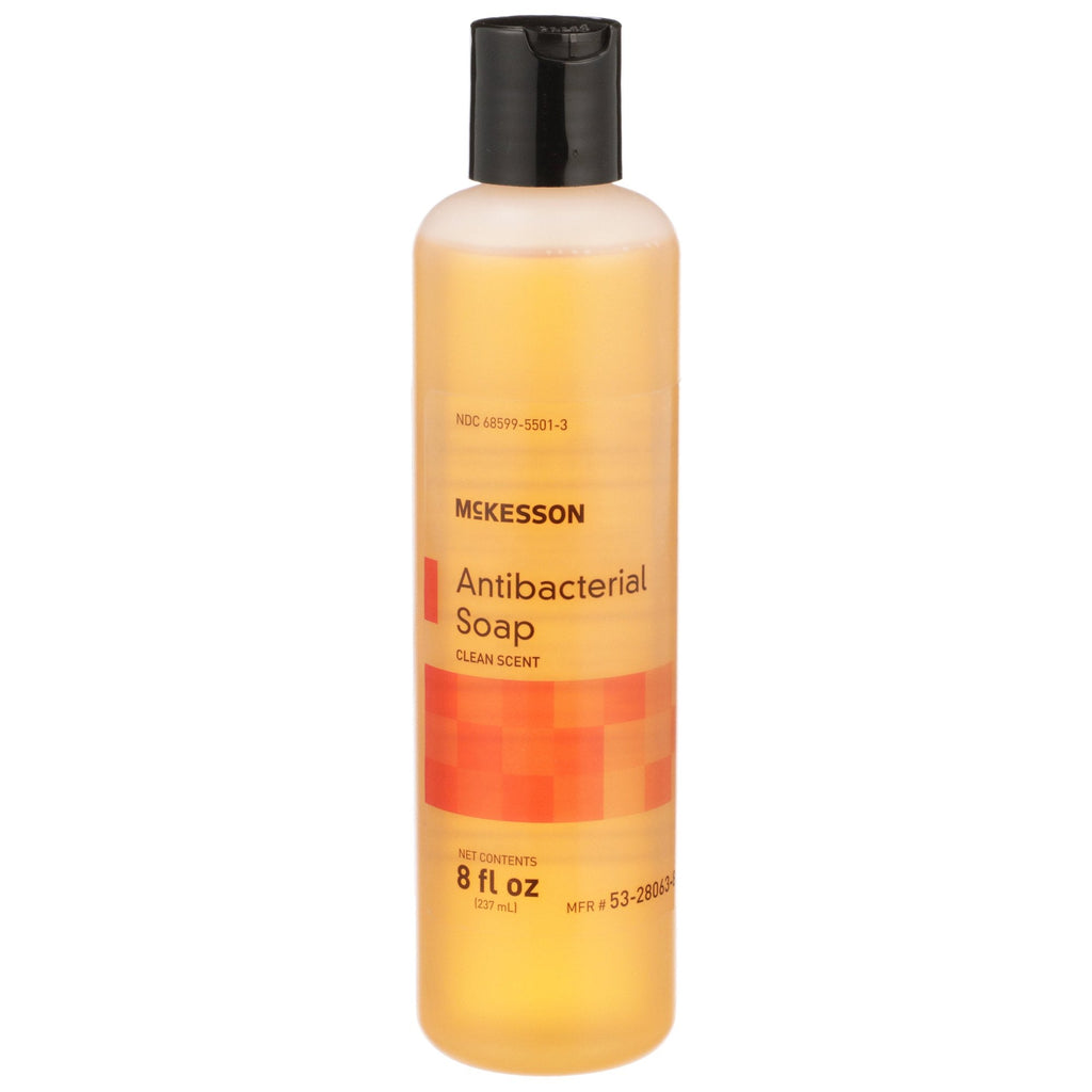 McKesson Clean Scent Antibacterial Soap, 8-ounce bottle 53-28063-8