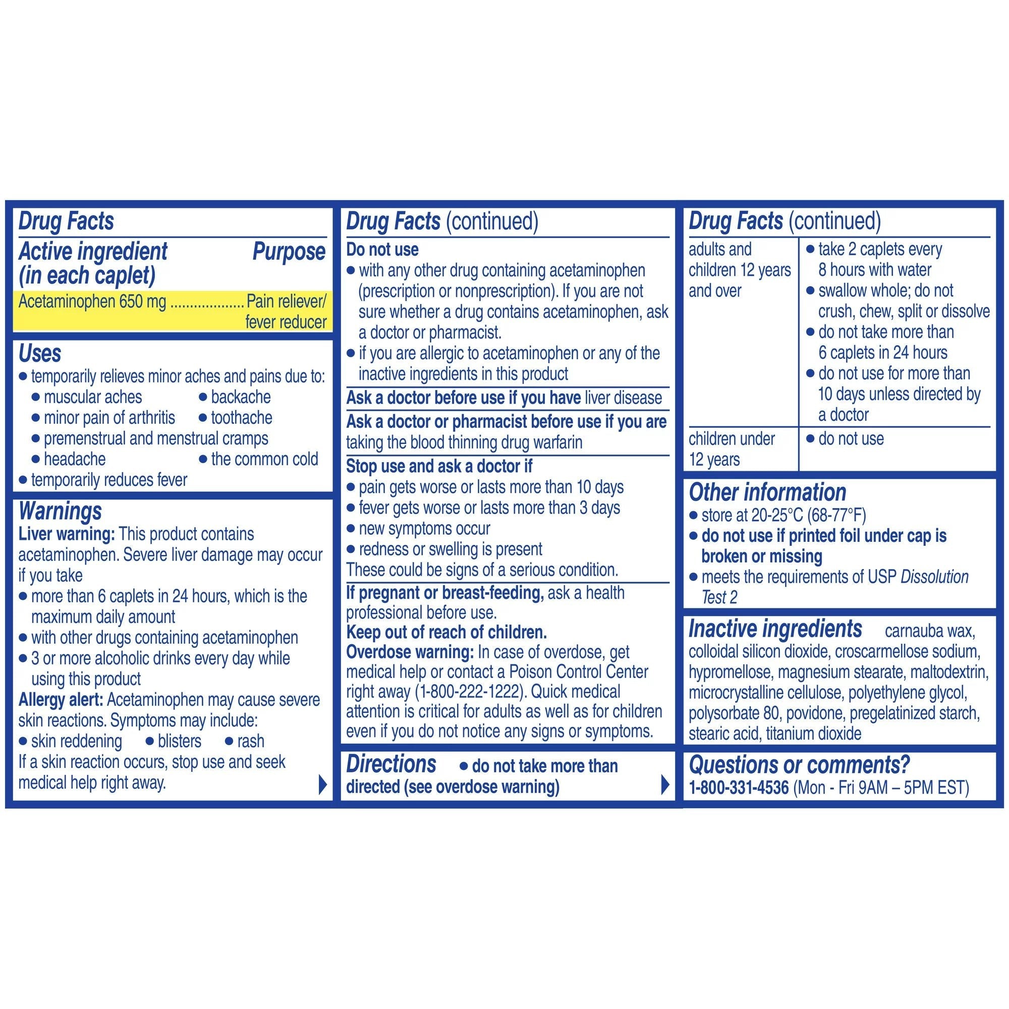 Midol Long Lasting Relief Caplets 31284357122