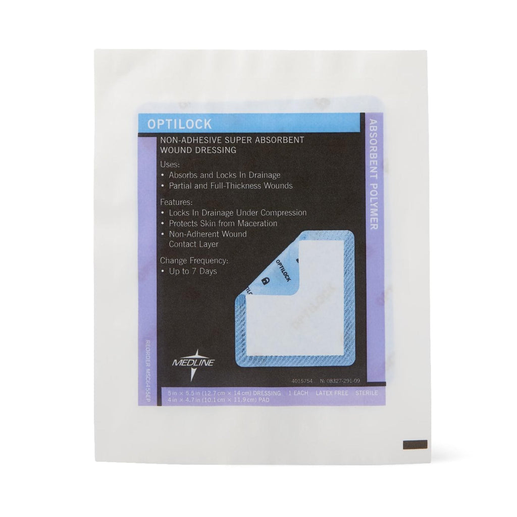 Optilock Nonadhesive Dressing, 5 x 5½ Inch MSC6455EP