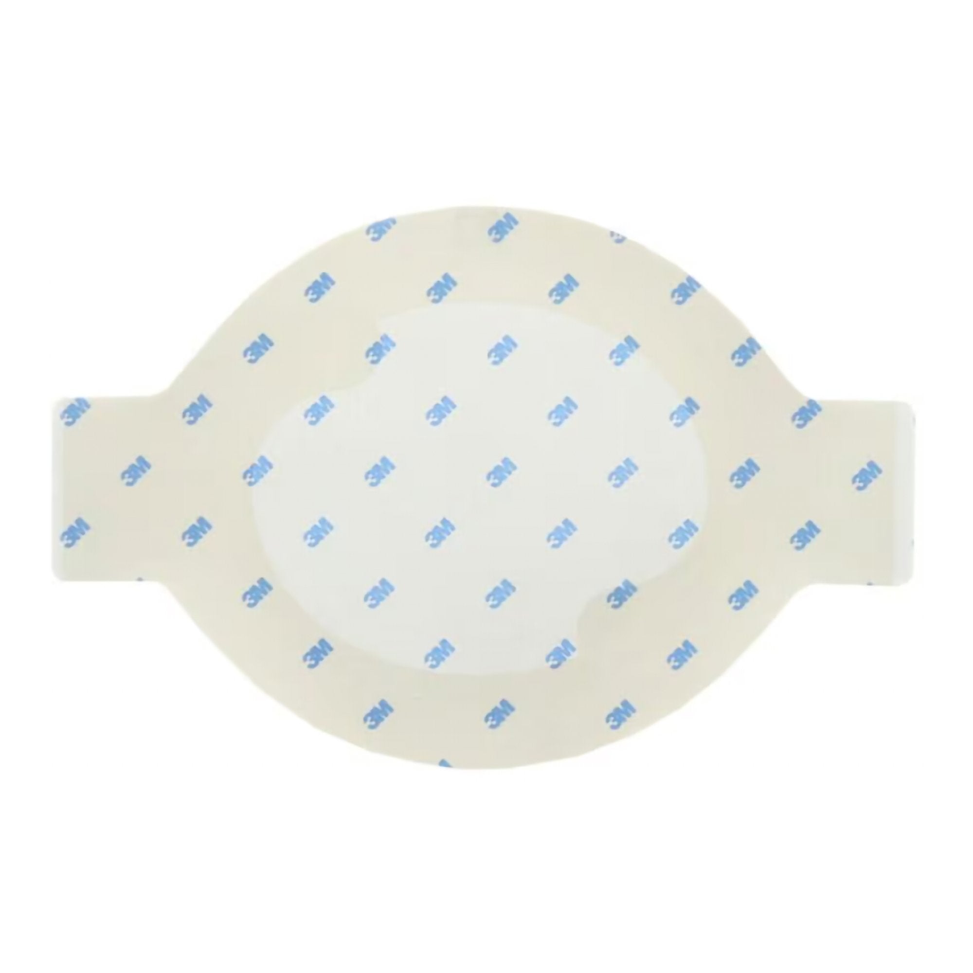 Absorbent Transparent Film Dressing 3M™ Tegaderm™ Absorbent 4-3/8 X 5 Inch Oval Sterile 90801