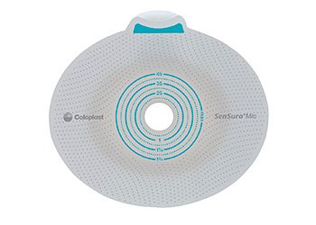 SenSura® Mio Flex Ostomy Barrier, 30 mm Stoma Opening, Red Color Match 10563