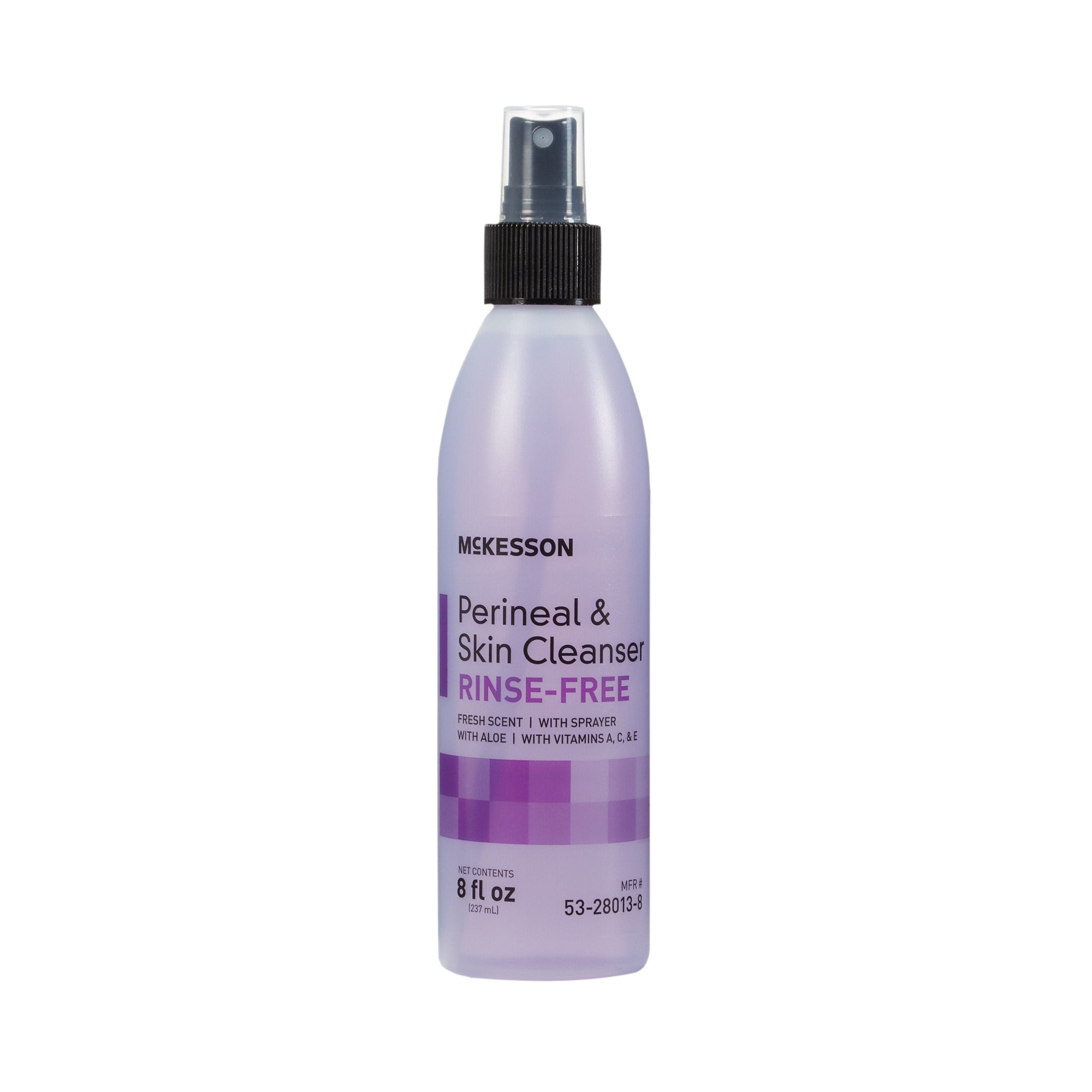 McKesson Rinse-Free Perineal Wash, Fresh Scent, 8 oz. 53-28013-8