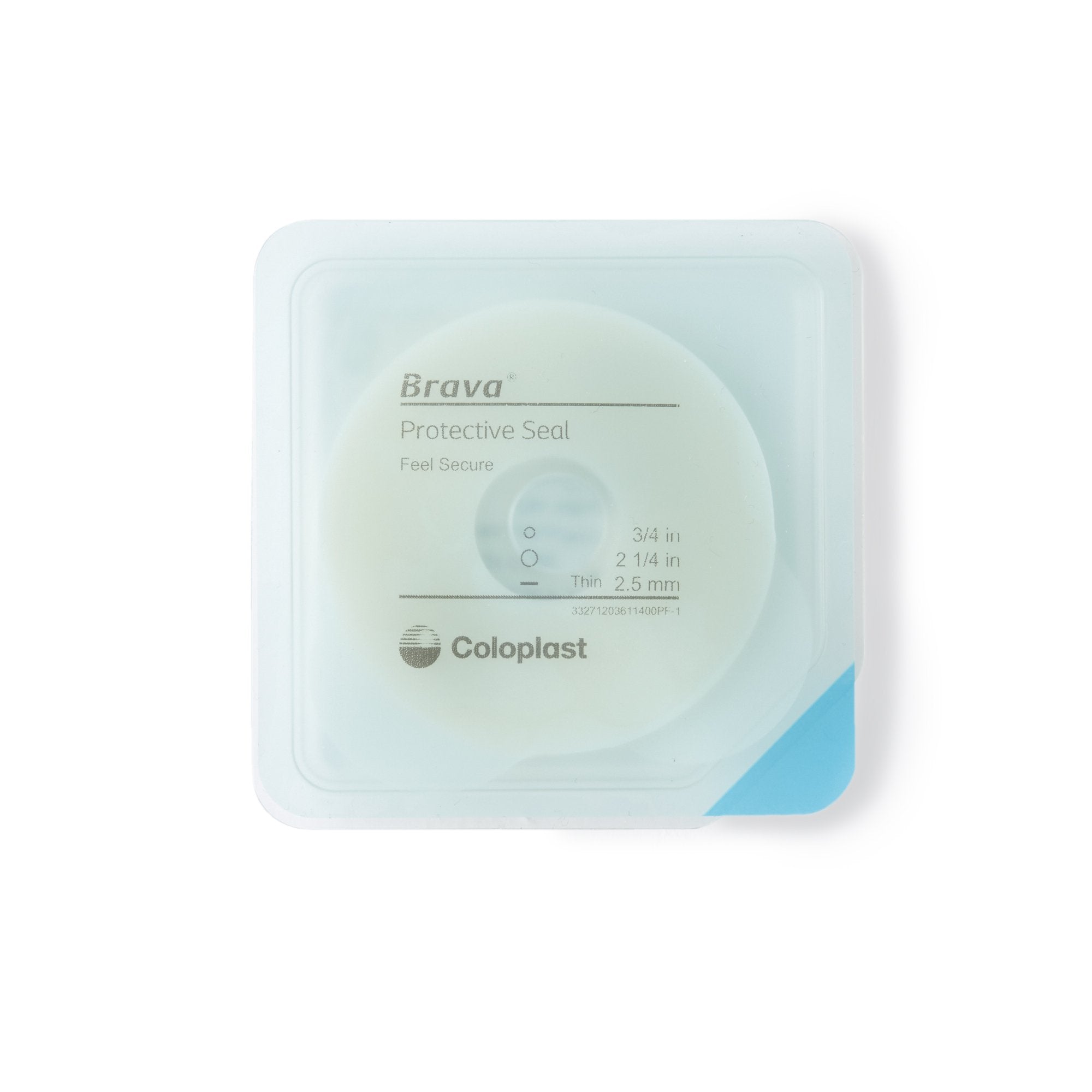 Ostomy Seal Brava® Thin 3/4 Inch (18mm) Stoma 2-1/4 Inch (57 mm) 12036