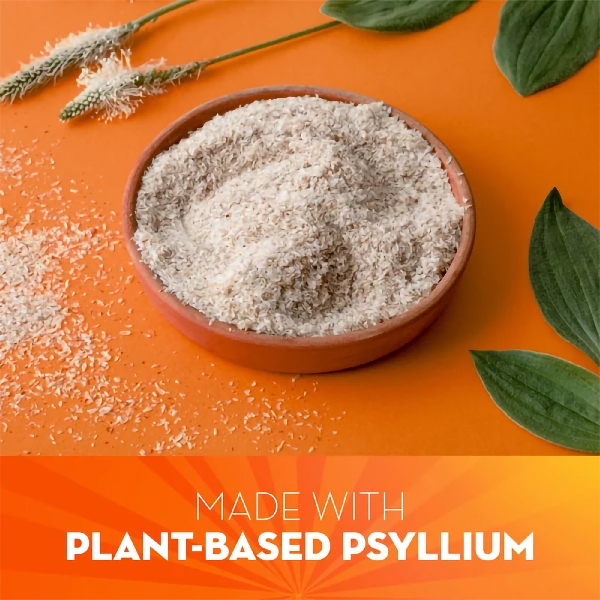Metamucil® Psyllium Fiber Supplement, Orange Powder 37000002406