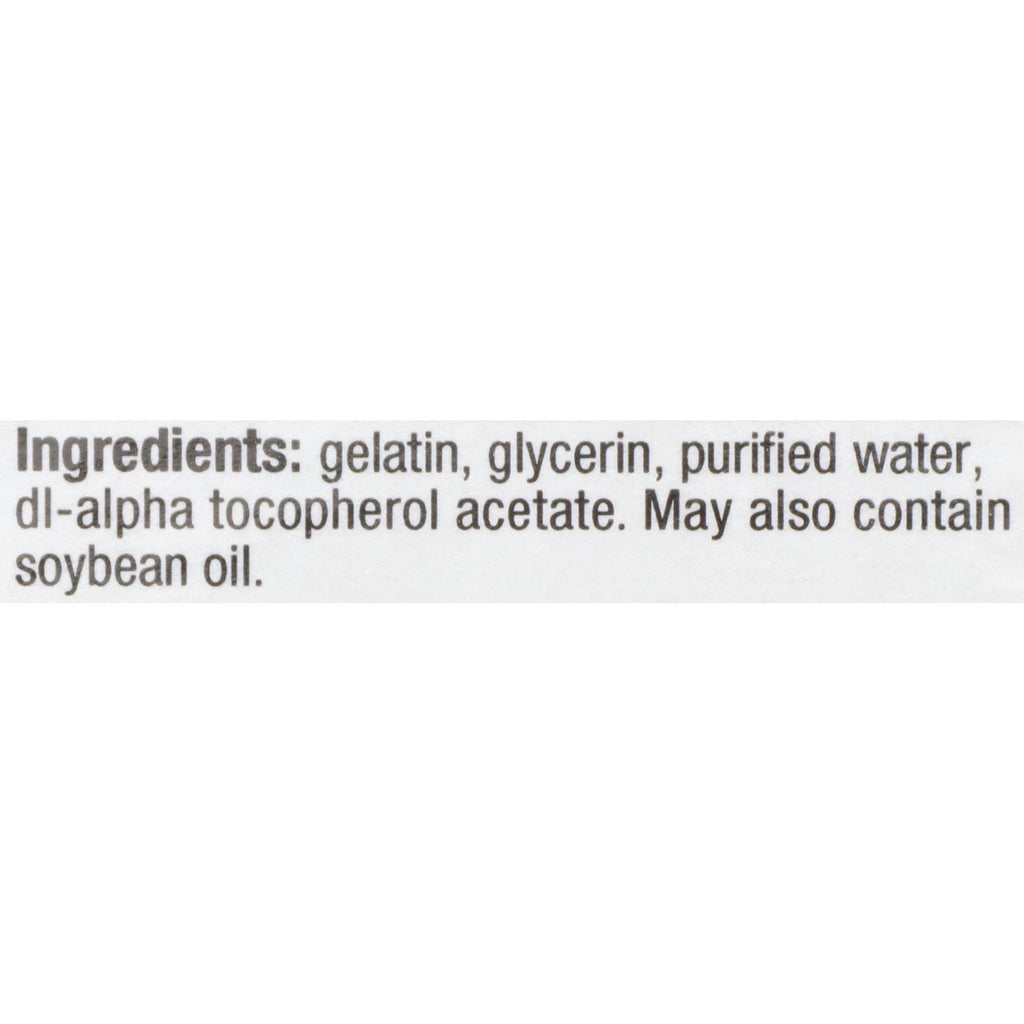 Geri-Care® Vitamin E Supplement 752-01-GCP