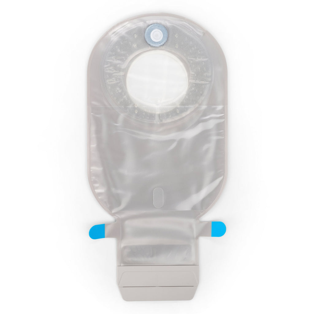 SenSura® Mio Flex 2-Piece Transparent Ostomy Pouch, Red Match 12273
