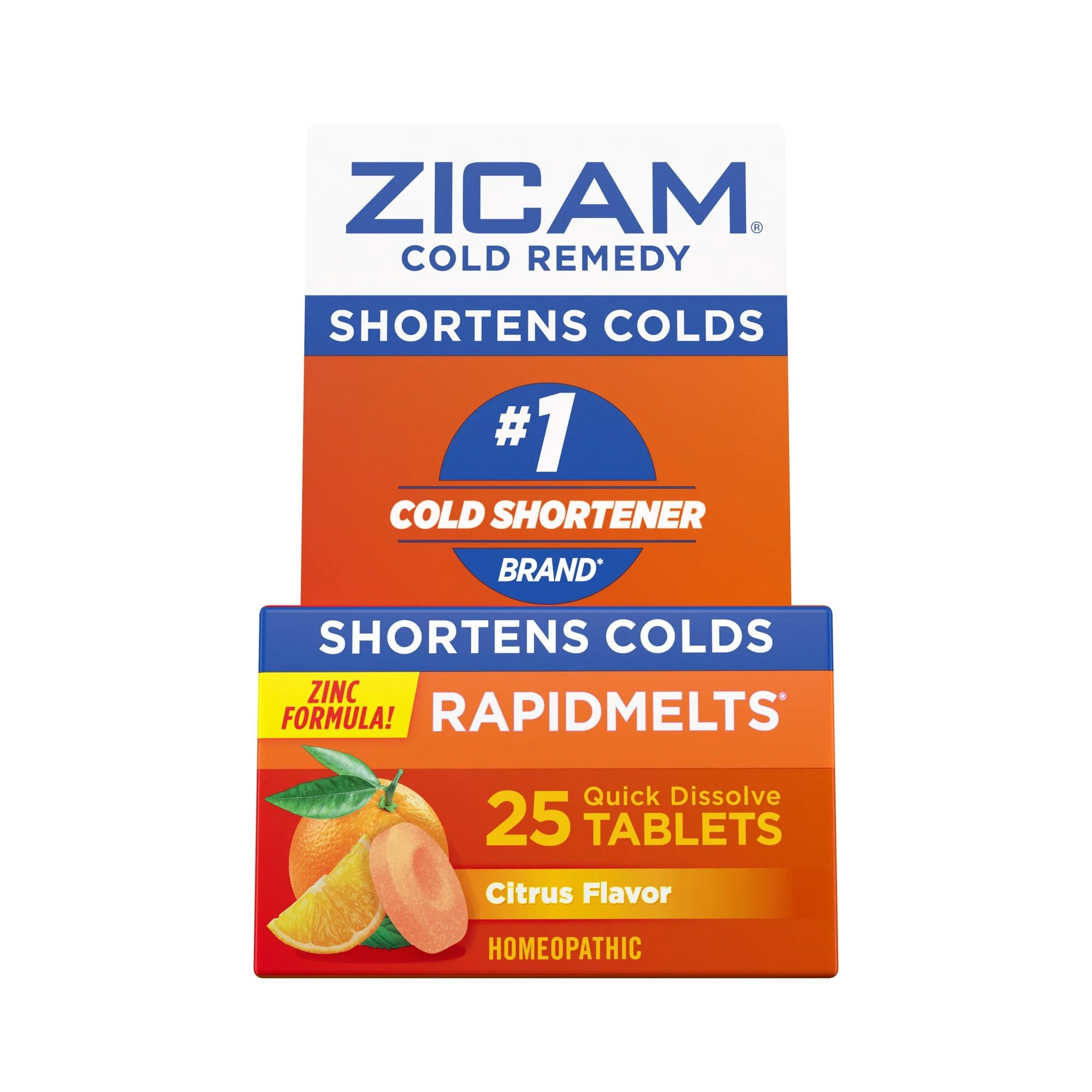 Zicam Cold Remedy RapidMelts Tablets Citrus 62750004410