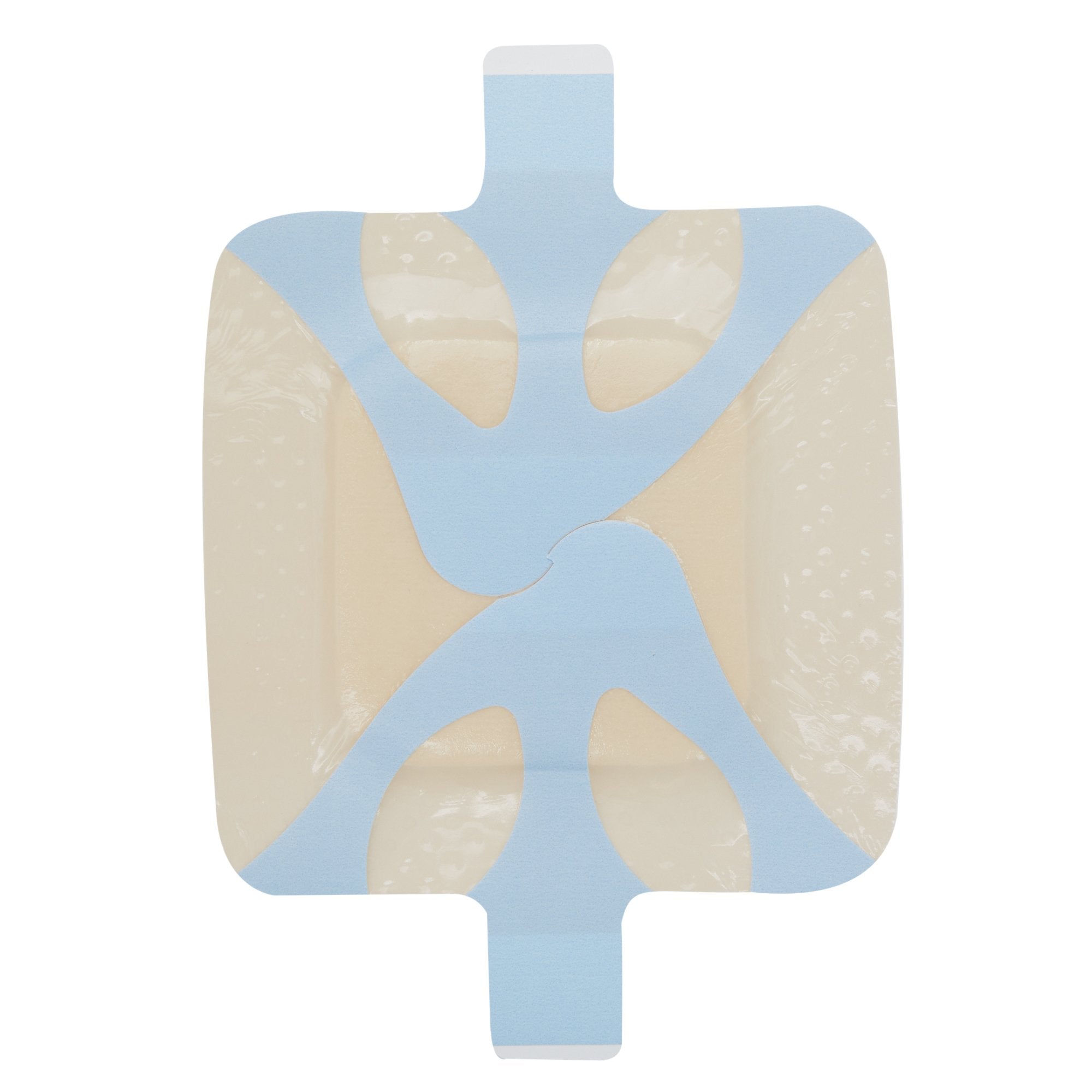 3M™ Tegaderm™ Silicone Adhesive with Border Silicone Foam Dressing, 4 x 4 Inch 90641
