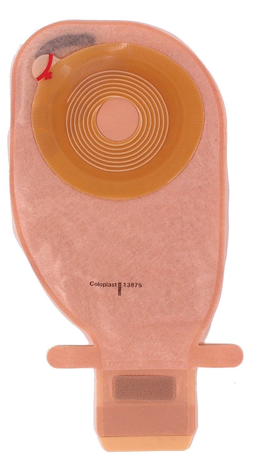 Assura® Convex Light 1-Piece Transparent Ostomy Pouch, 15 – 43mm Stoma 14412