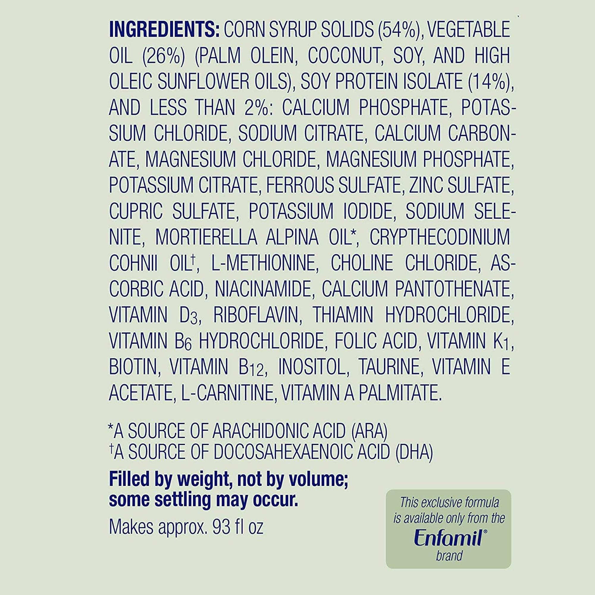 Enfamil® ProSobee® Lipil® Powder Infant Formula, 12.9-ounce can 121401