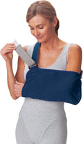 ProCare® Navy Blue Cotton / Polyester Arm Sling, Medium 79-84155