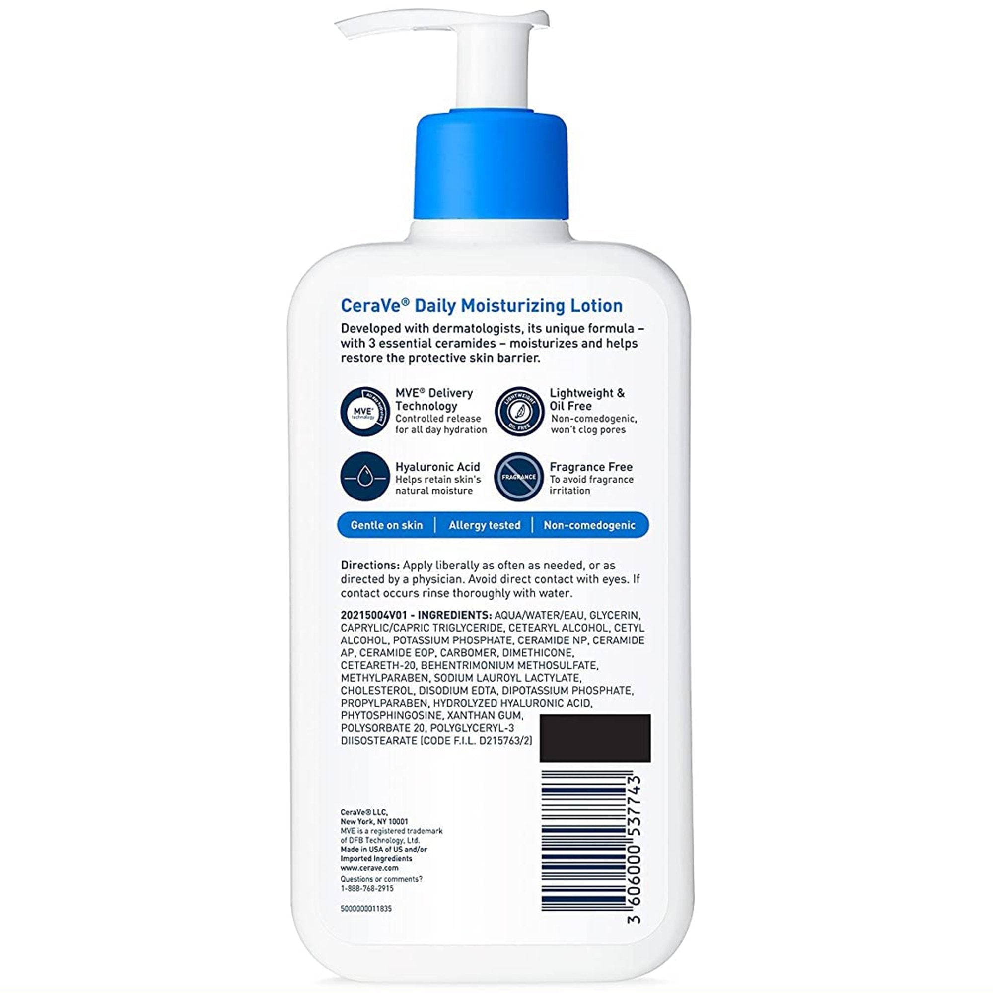 CeraVe® Daily Moisturizing Lotion, 12 oz. 60600053769