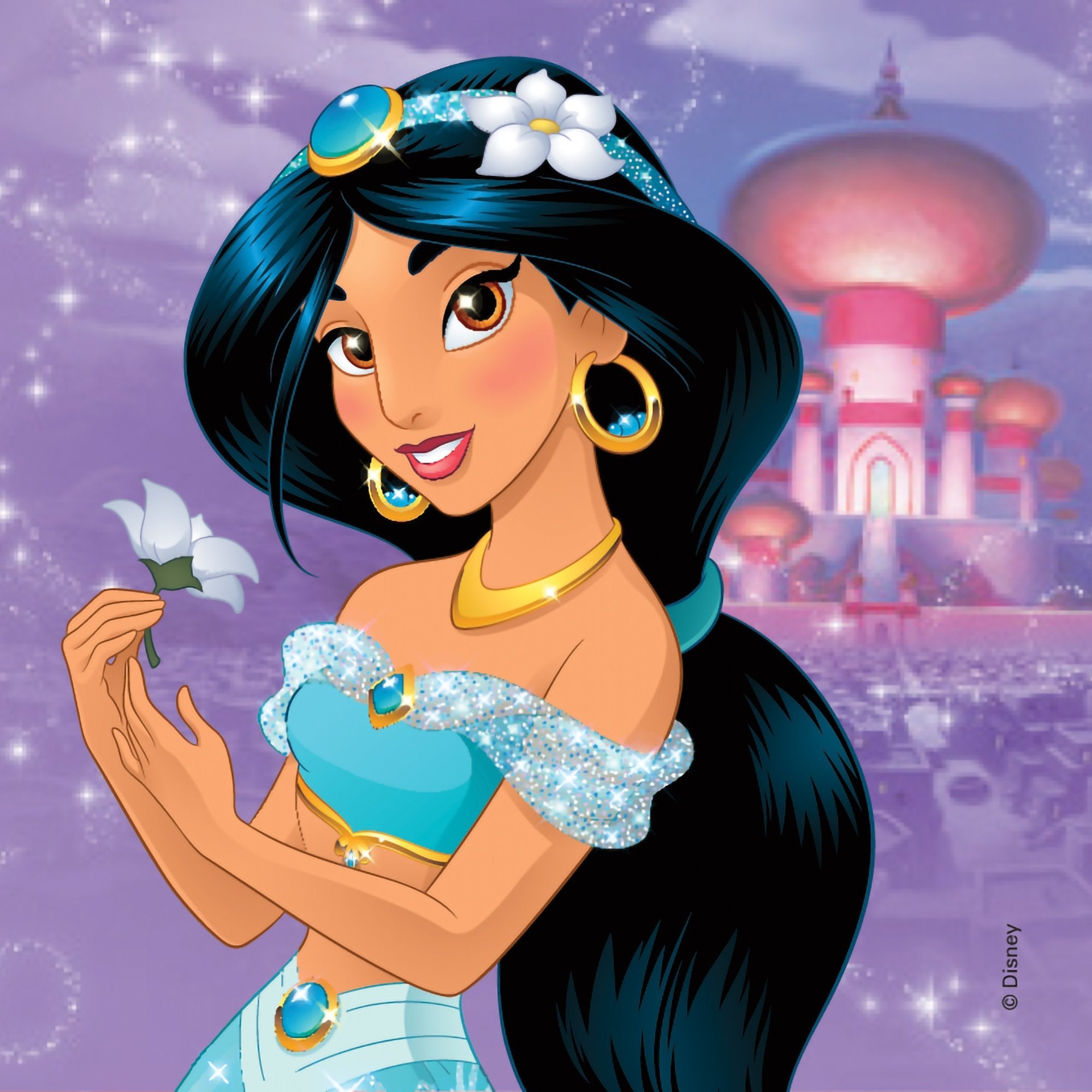 Medibadge® Disney® Princesses Castles Sticker 2138P