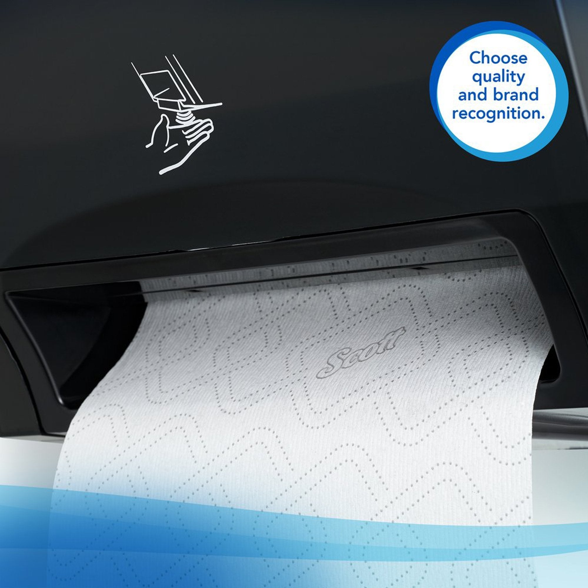 Scott® Pro™ Paper Towel, 7½ Inch x 1150 Foot, 6 Rolls per Case 25700