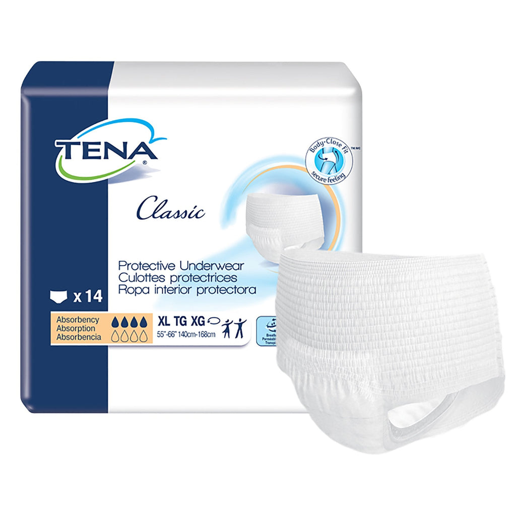Tena® Classic Absorbent Underwear, Extra Large 72516