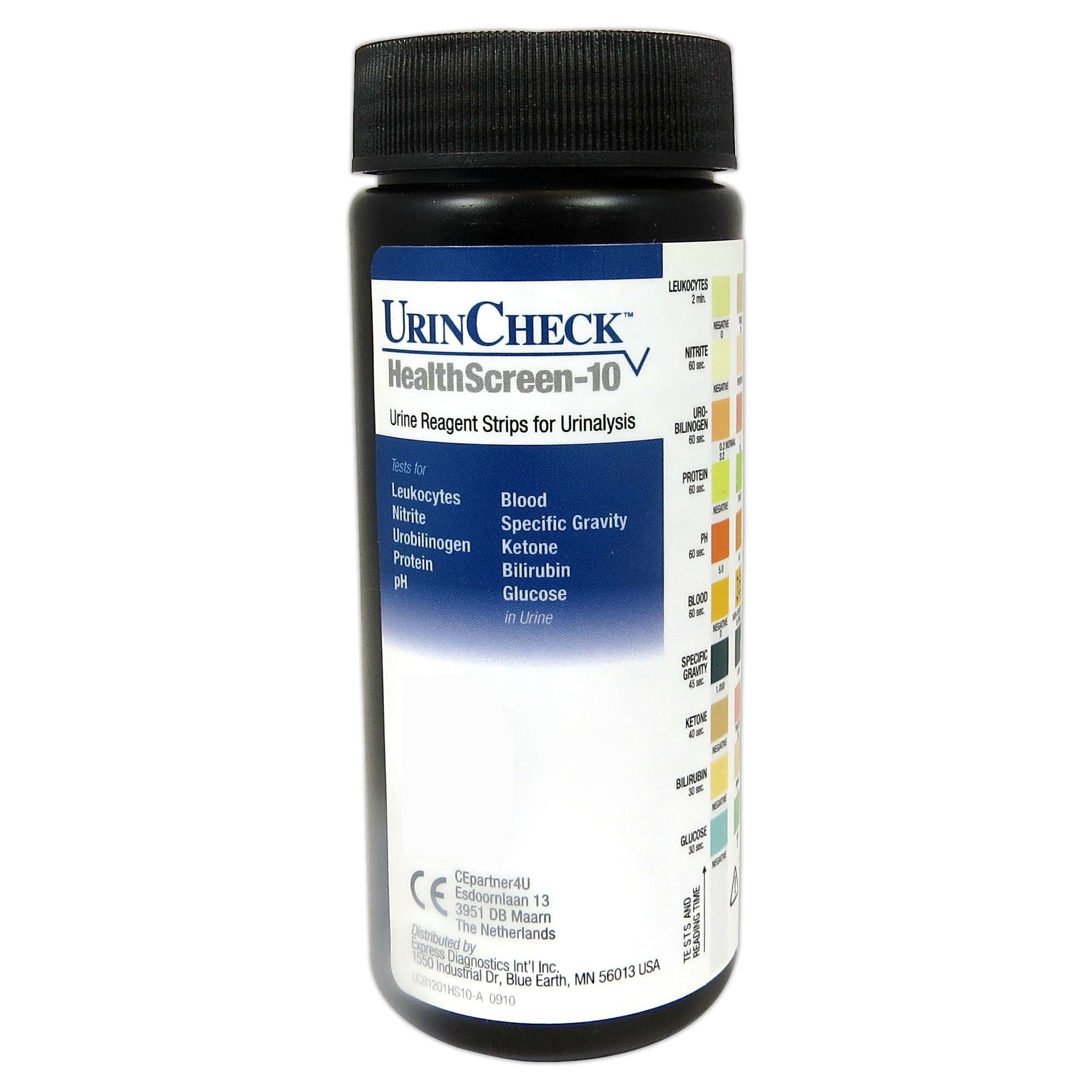 UrinCheck™ HealthScreen Urinalysis Test Kit UC81200