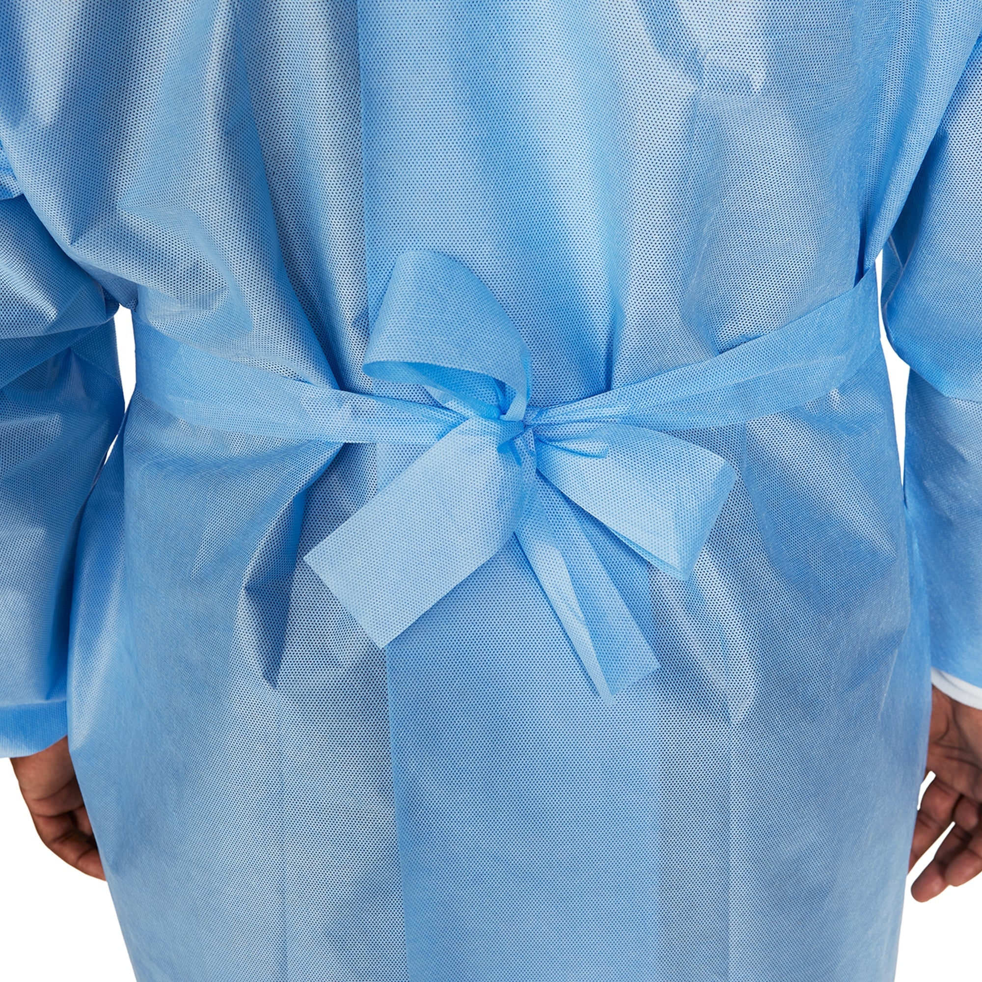 McKesson Nonrated Isolation Gowns, Blue, Extra Large 16-NFKHLTSB6-XL