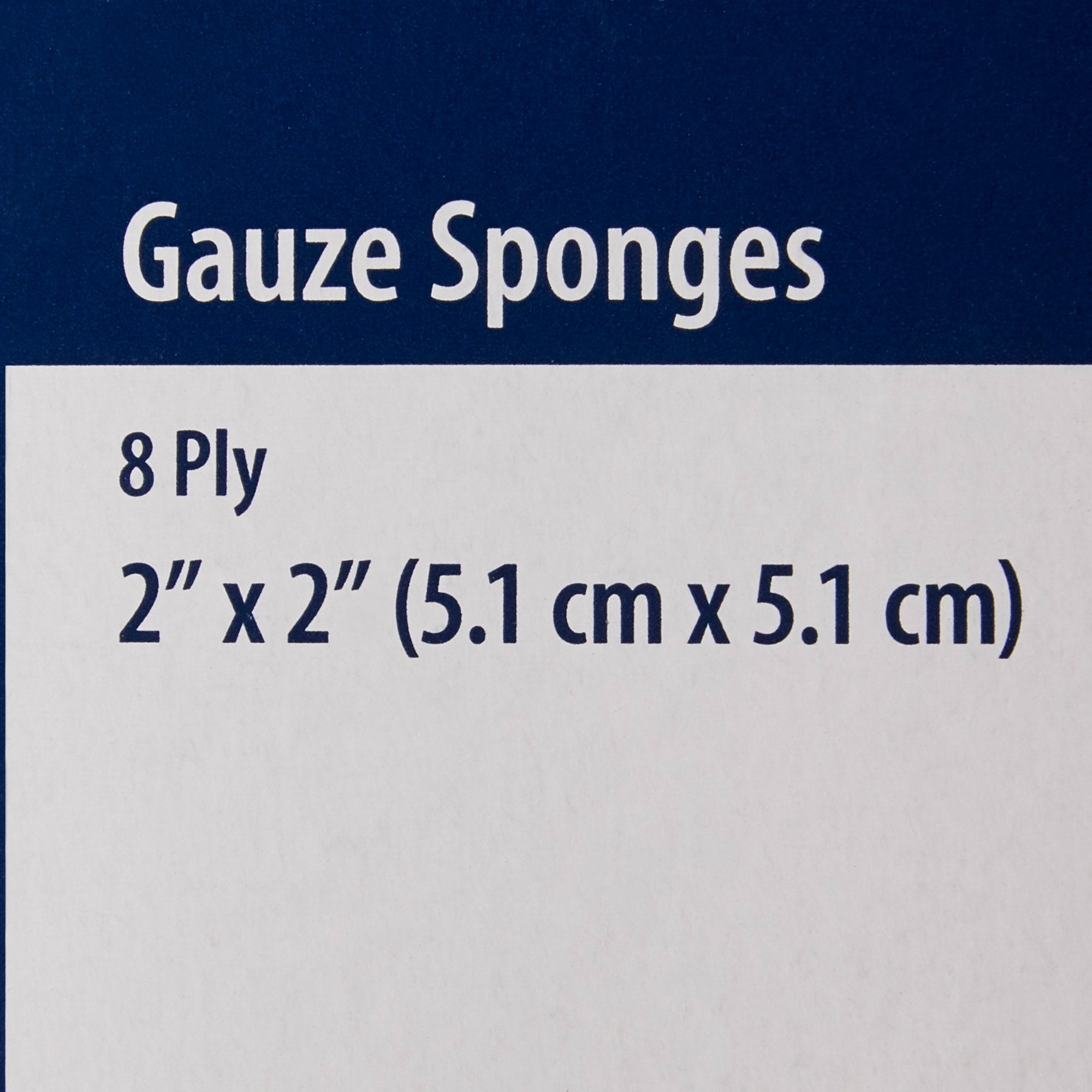 Dermacea™ Sterile Gauze Sponge, 2 x 2 Inch, 8-Ply 441211