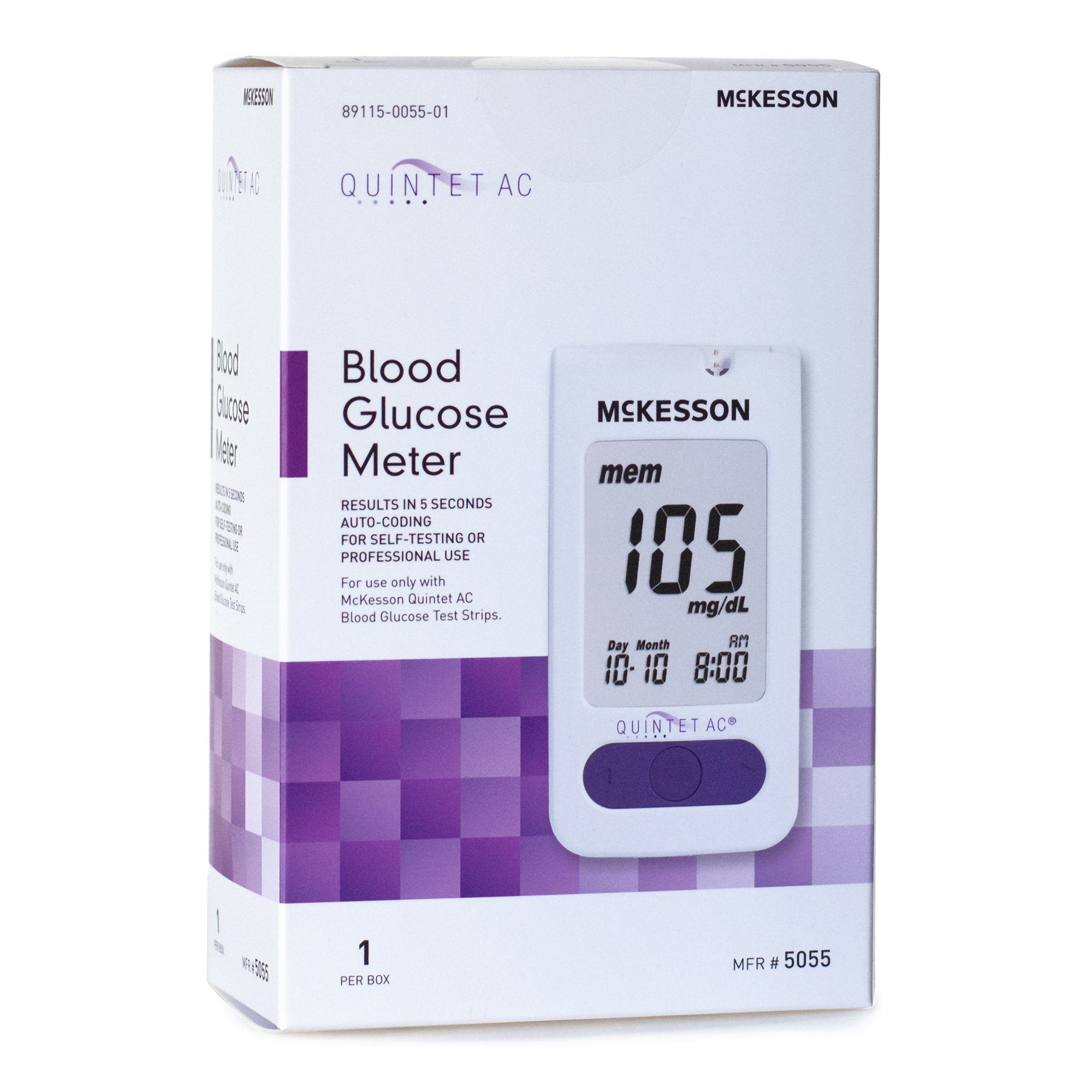 Quintet AC® Blood Glucose Monitoring System 5055