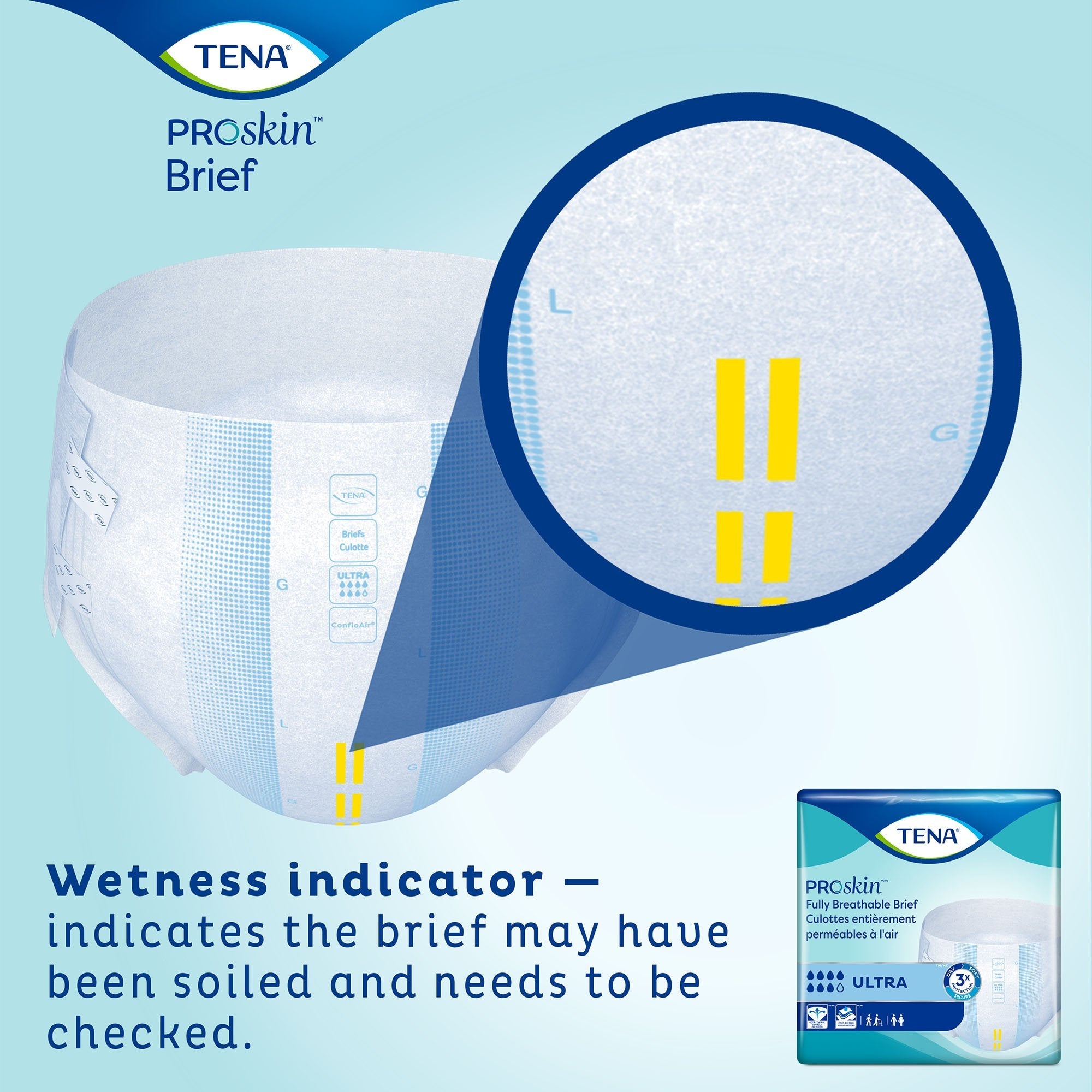 Tena® ProSkin™ Ultra Incontinence Brief, Medium 67200