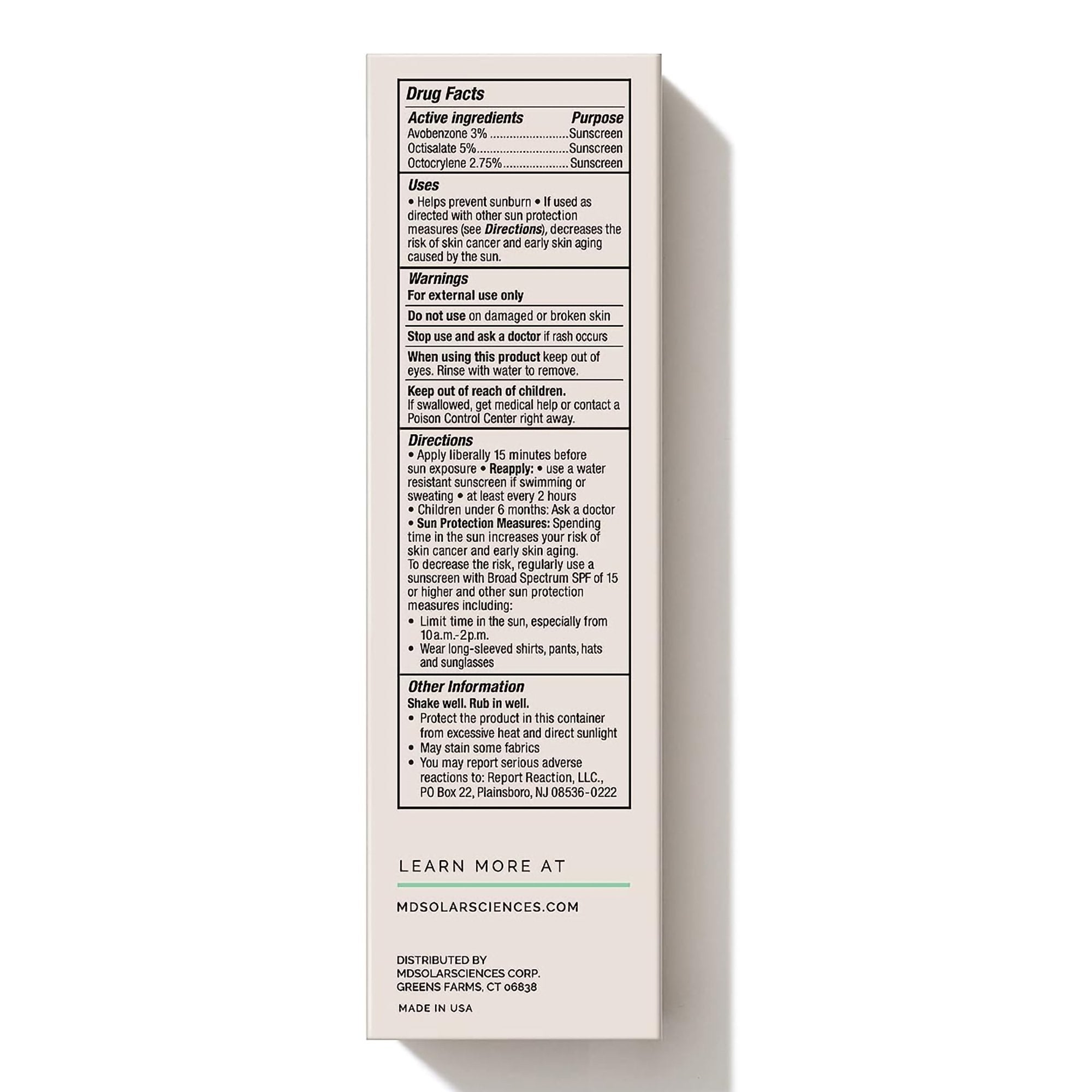 MDSolarSciences® Gleam + Glow SPF 50 173001