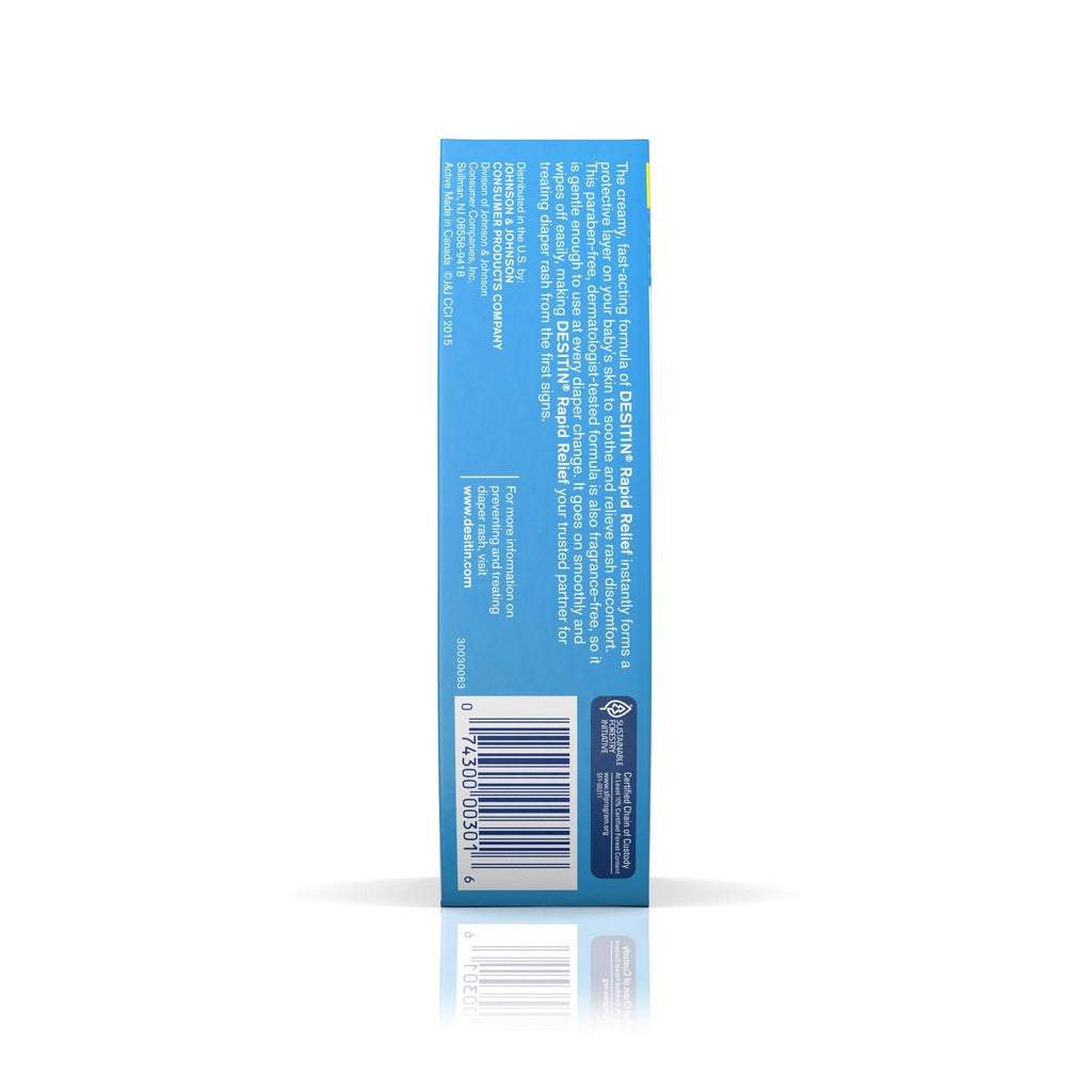 Desitin® Rapid Relief Scented Diaper Rash Treatment Cream, 4 oz. Tube 510030100