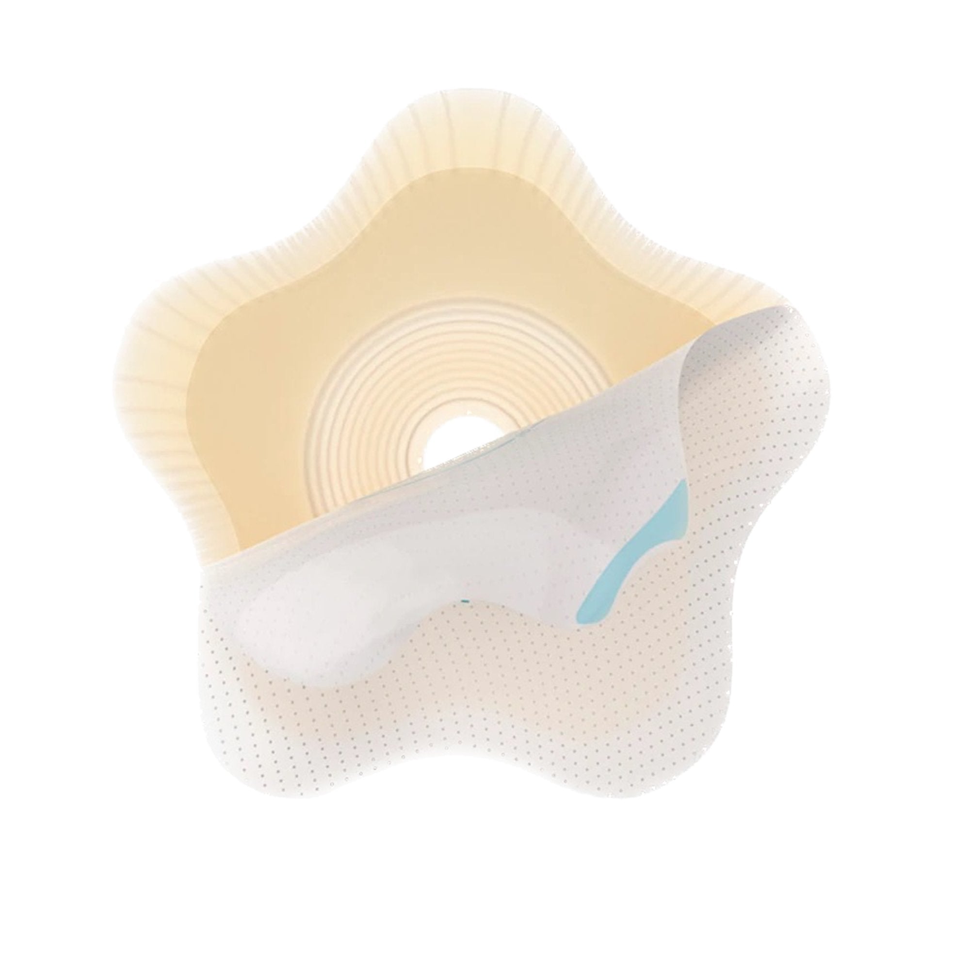 SenSura® Mio Click Convex Flip Ostomy Barrier, 35 mm Stomas, Red Match 18513