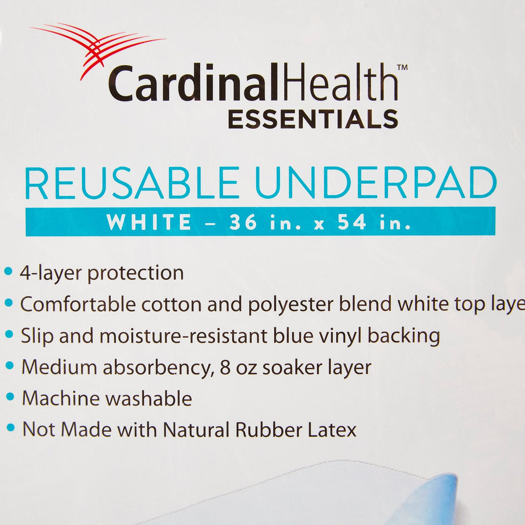 ReliaMed Underpad, Reusable, Polyester ZRUP3654R