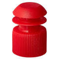 McKesson Tube Closure Flanged Plug Cap Red Polyethylene 1000 per Bag 177-118240R