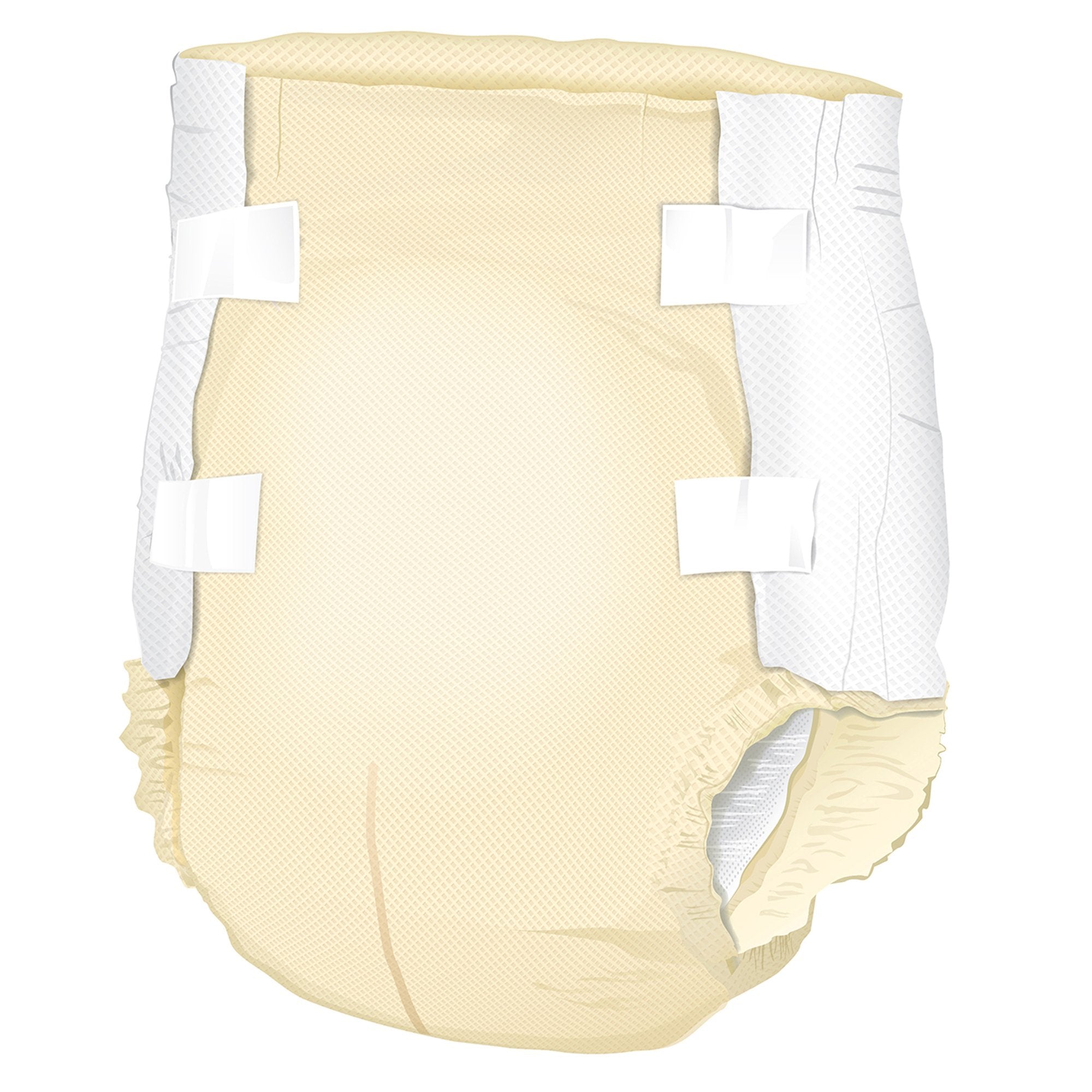 McKesson Classic Light Absorbency Incontinence Brief, Extra Large BRBRXL
