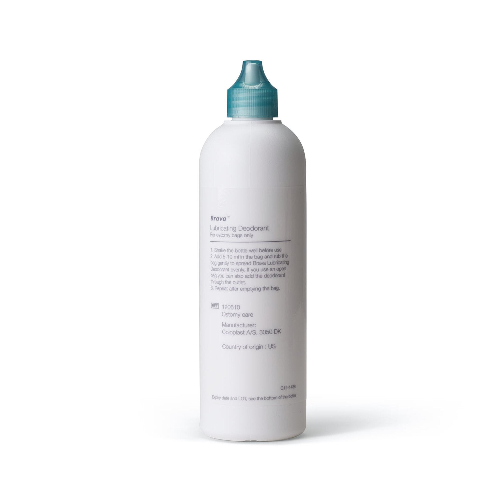 Brava® Deodorant and Pouch Lubricant, 8-ounce bottle 12061