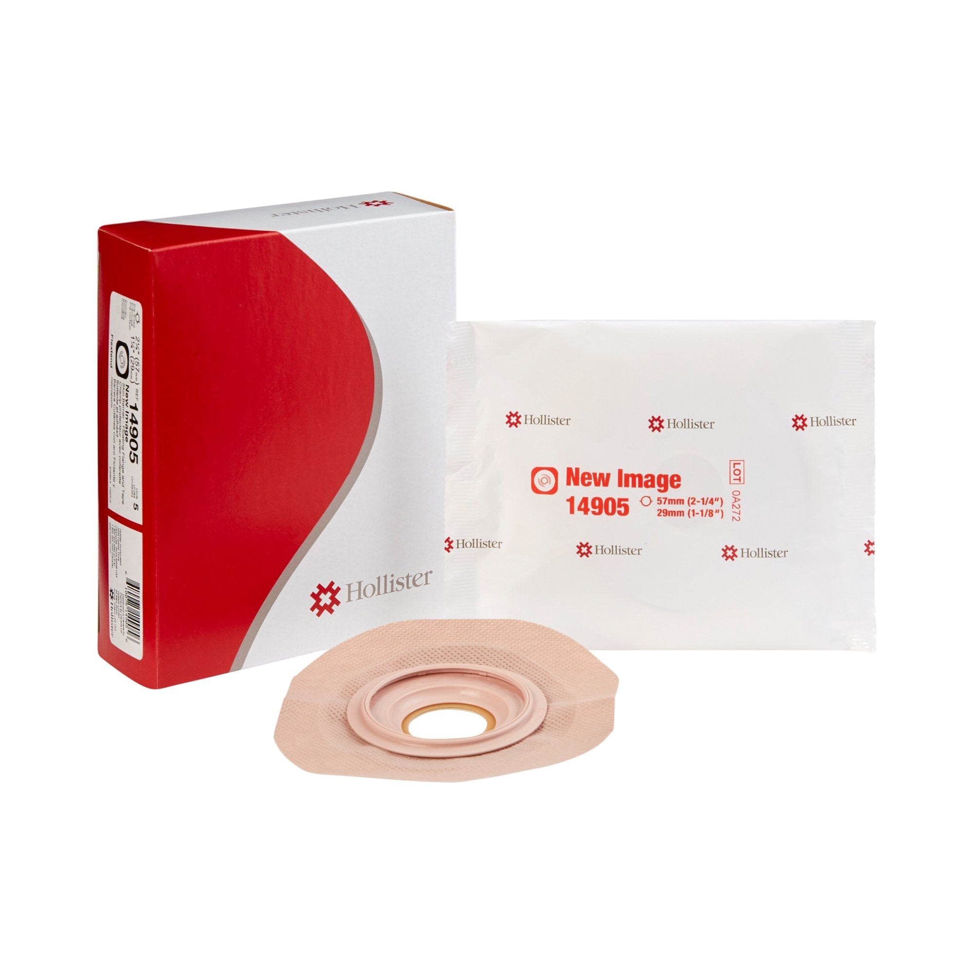 New Image Convex FlexTend™ Colostomy Skin Barrier With 1 1/8 Inch Stoma Opening 14905