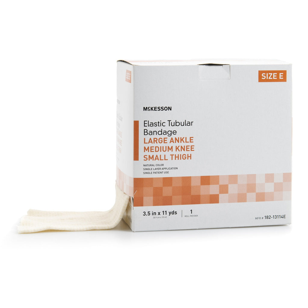 McKesson Elastic Tubular Support Bandage, 3-1/2 Inch x 11 Yard 182-13114E