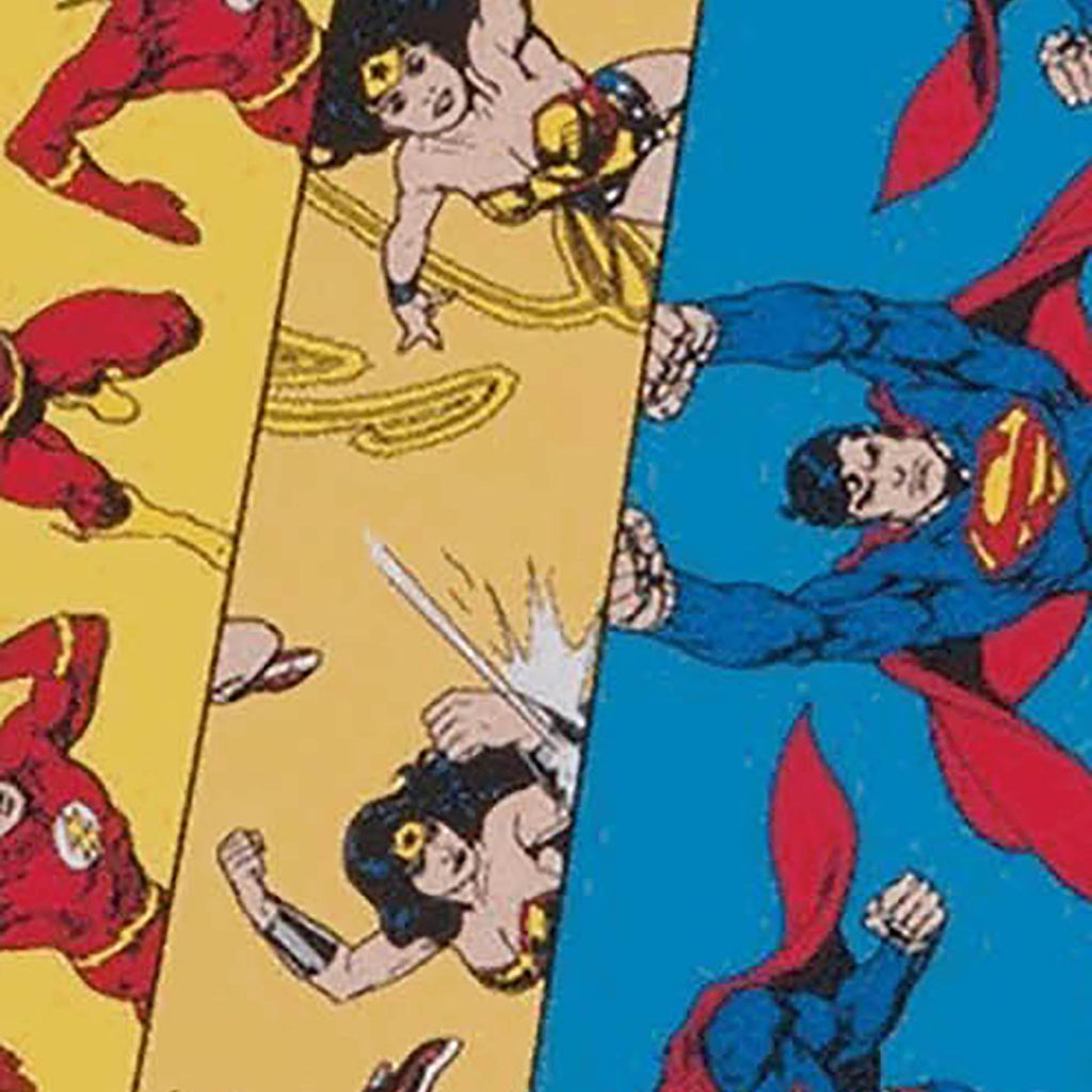 American® White Cross Stat Strip® Kid Design Justice League Adhesive Strips 10790