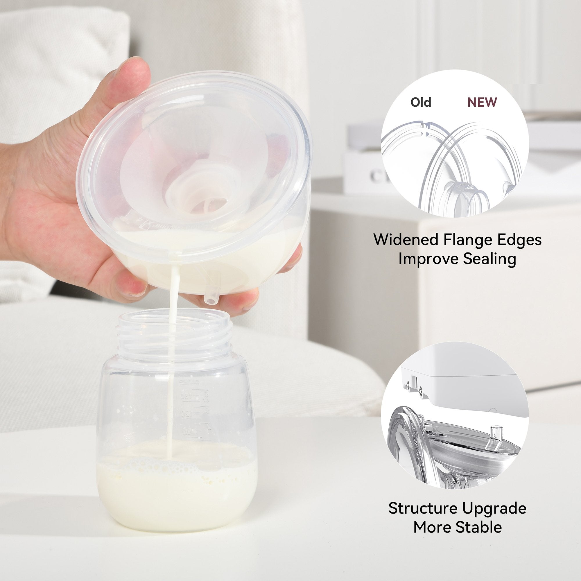 Hands Free Double Electric Breast Pump Momcozy S9 Pro-N BP091-GR00BA-A