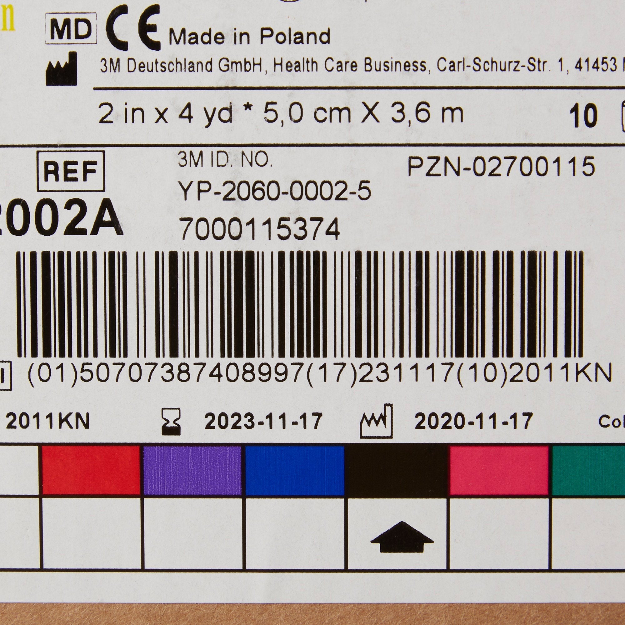 3M™ Scotchcast™ Plus Black Cast Tape, 2 Inch x 4 Yard 82002A
