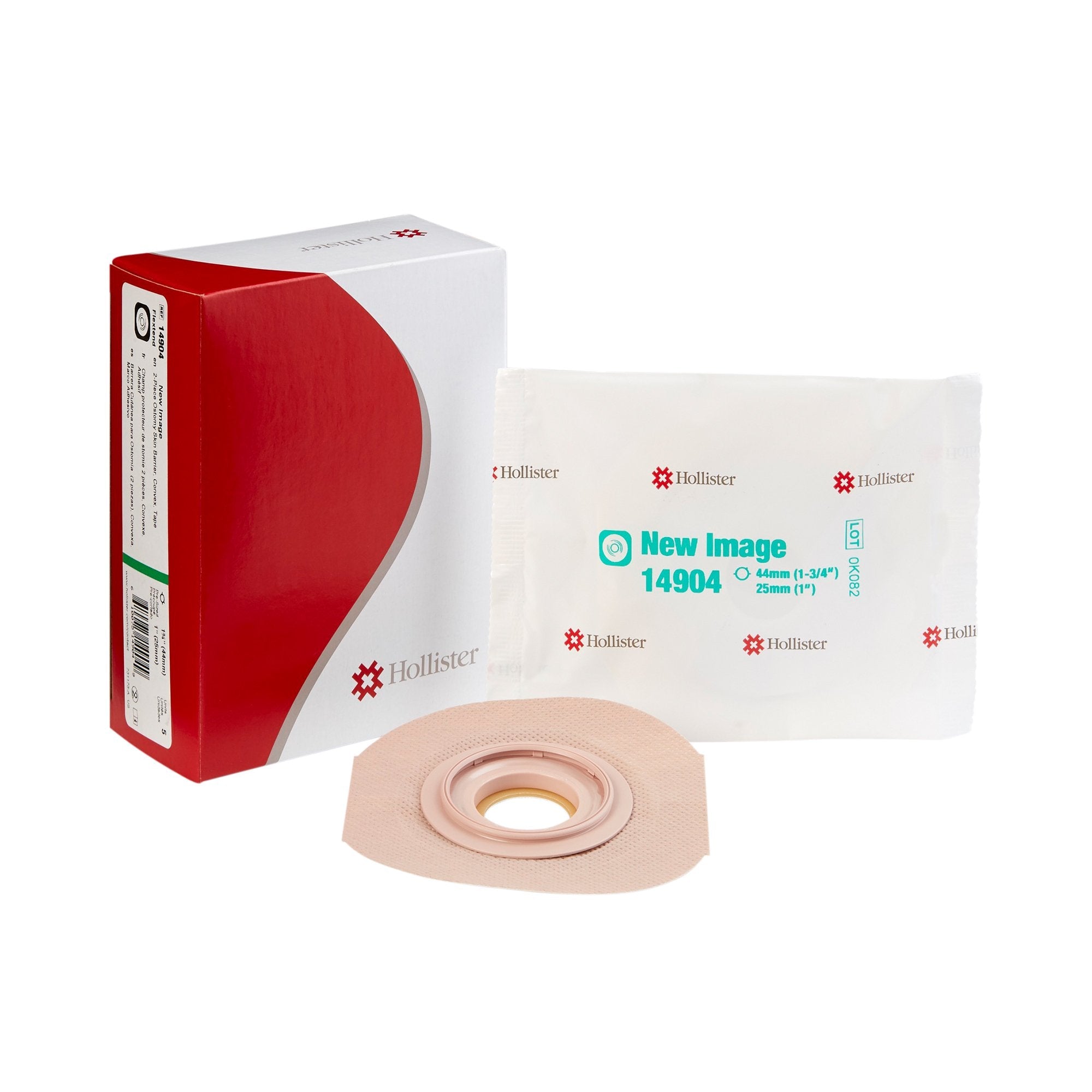 New Image Convex FlexTend™ Colostomy Skin Barrier With 1-Inch Stoma Opening 14904