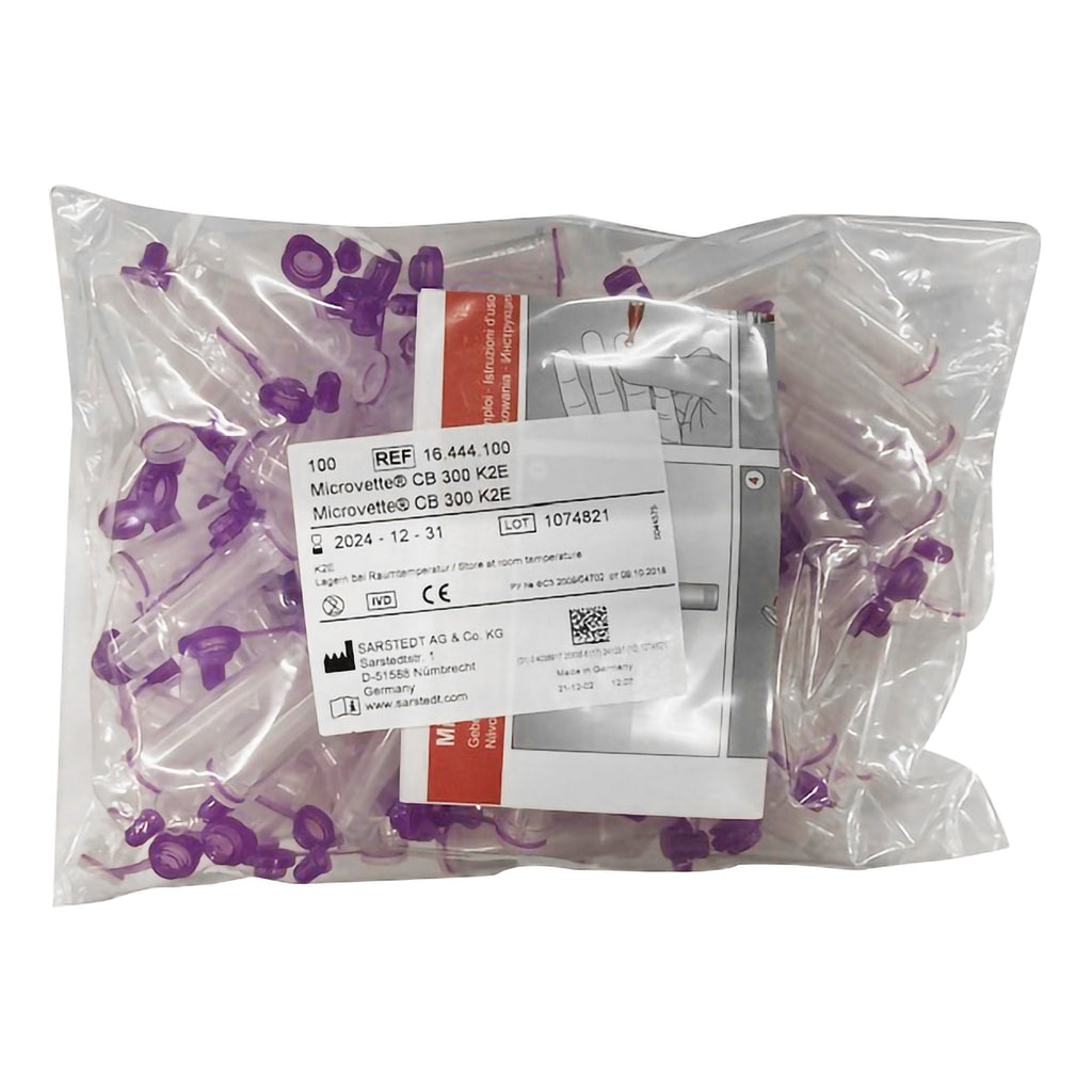 Microvette® CB 300 Capillary Blood Collection Tube, 300 µL, 10.8 x 43.7 mm 16.444.100